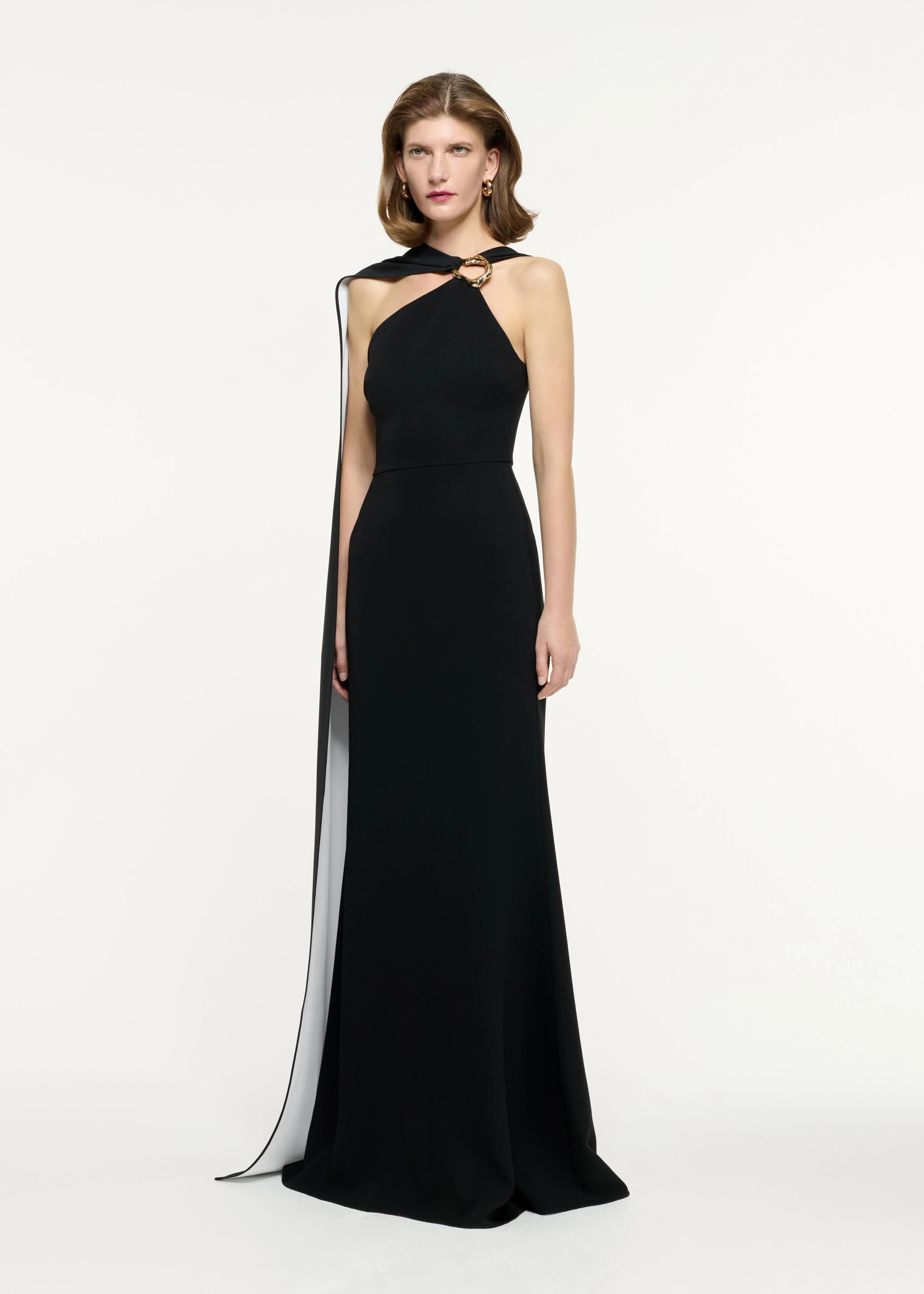 Asymmetric Buckle Gown - Image 2