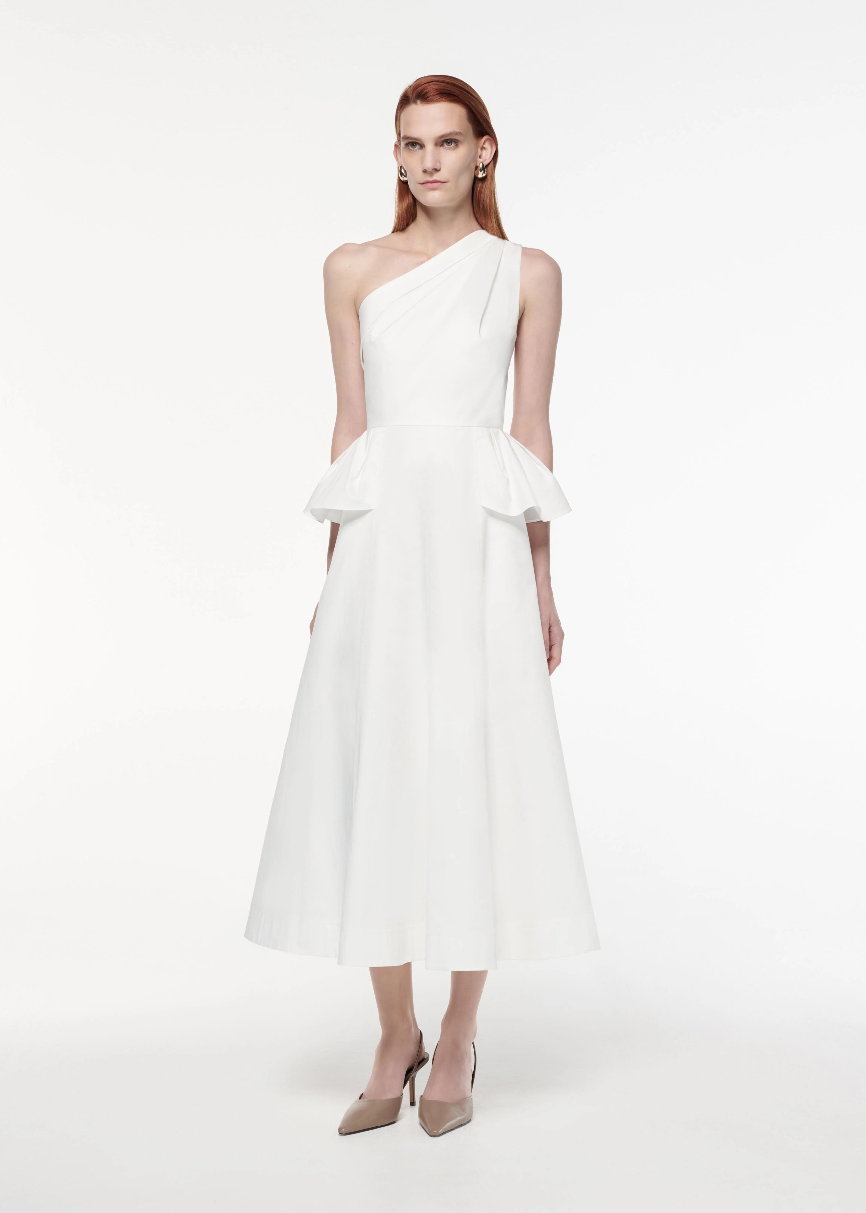 Asymmetric Hip Detail Dress - Image 2