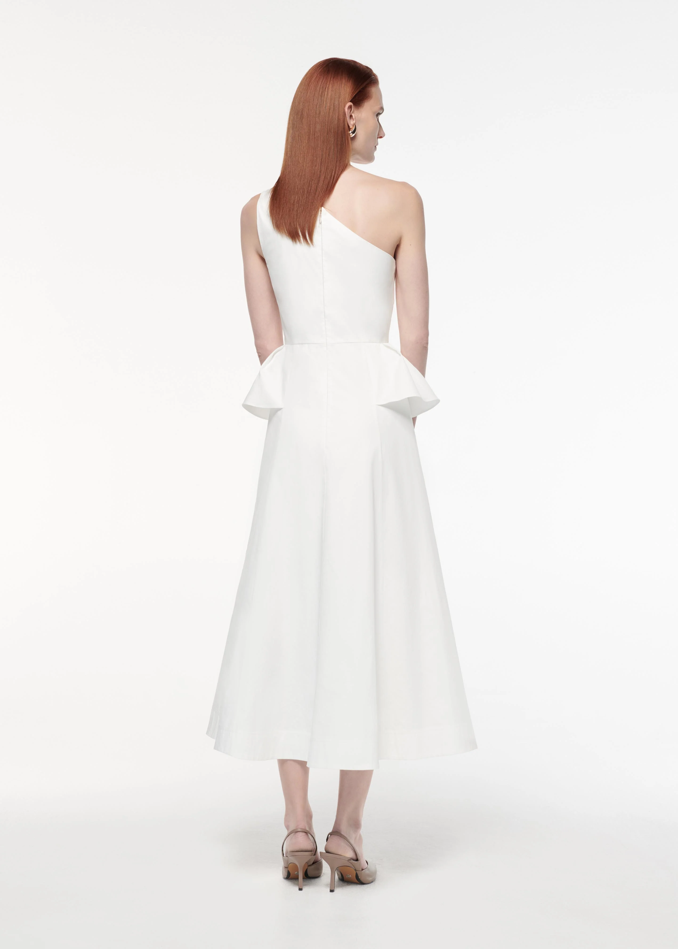 Asymmetric Hip Detail Dress - Image 3