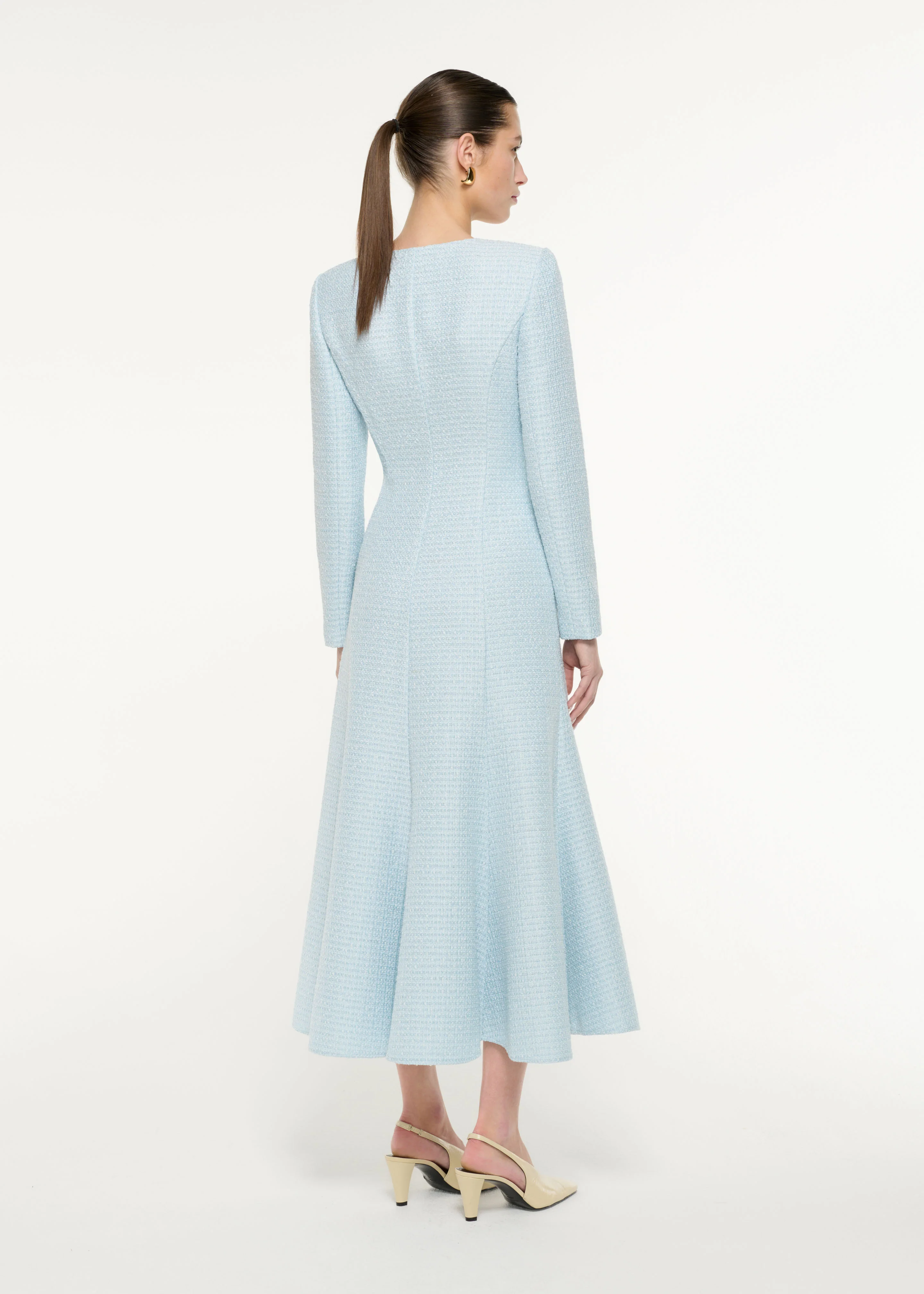 Boucle Midi Dress - Image 3