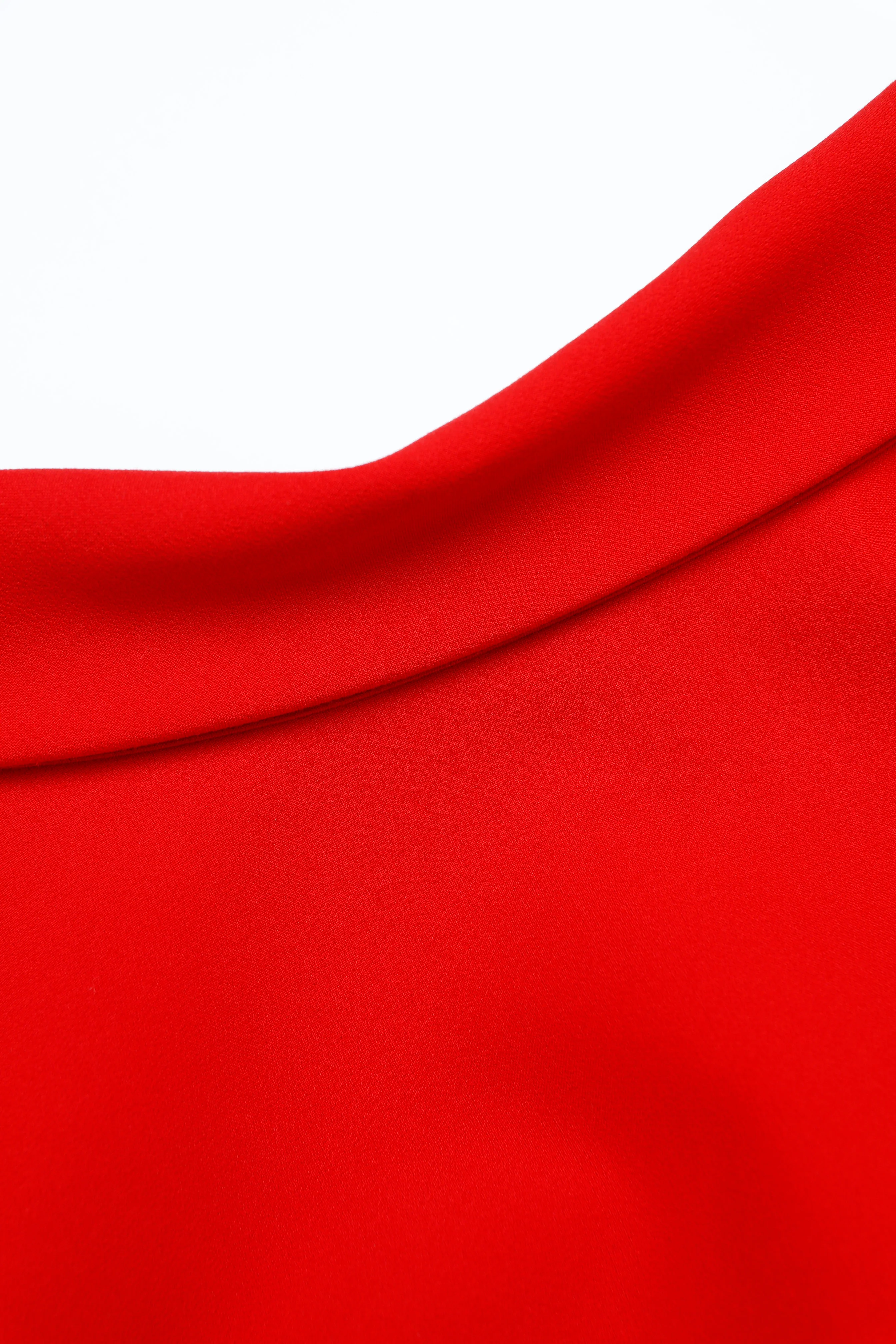 Collared Crepe Gown - Image 5