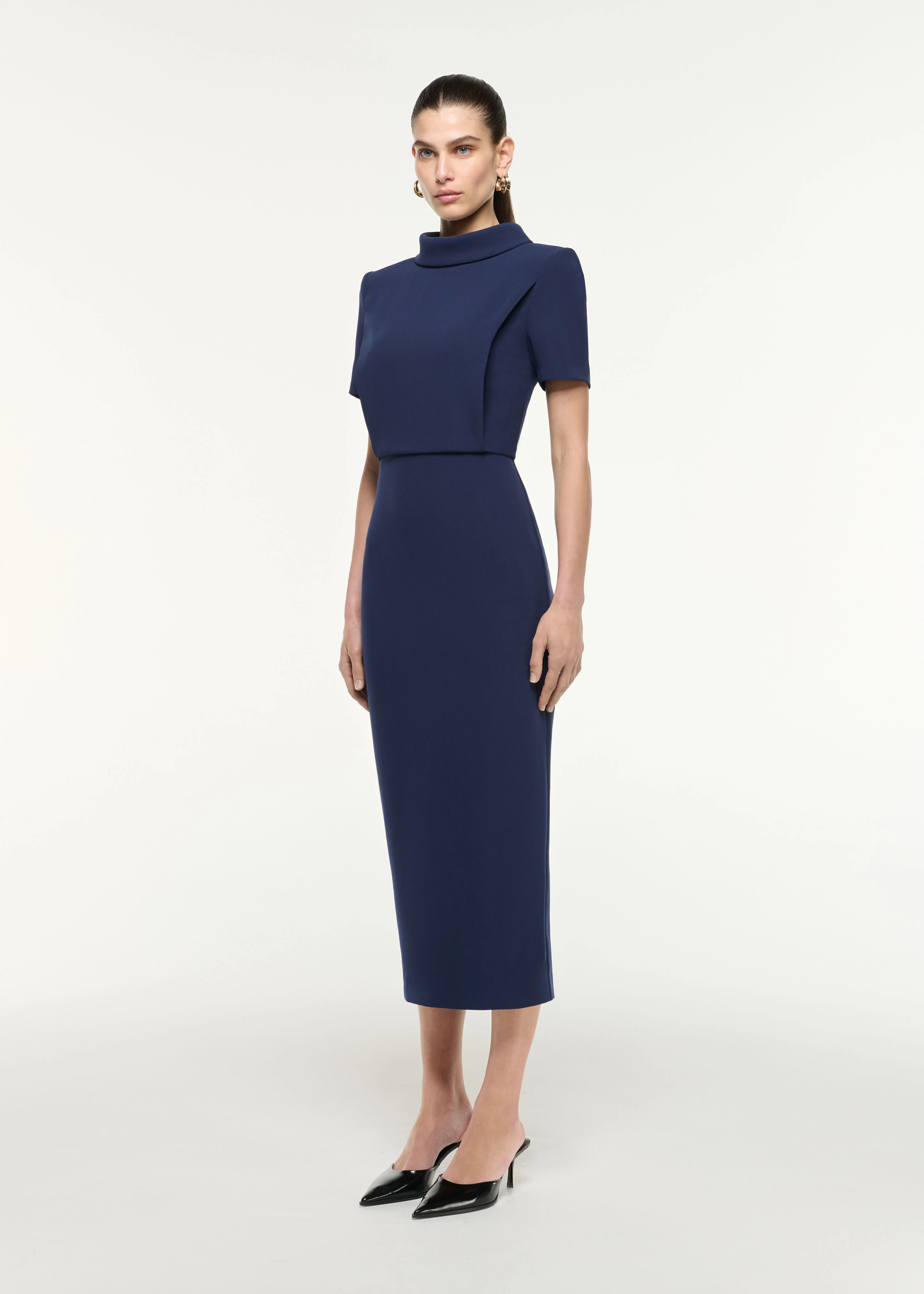 Collared Midi Dress - Image 2