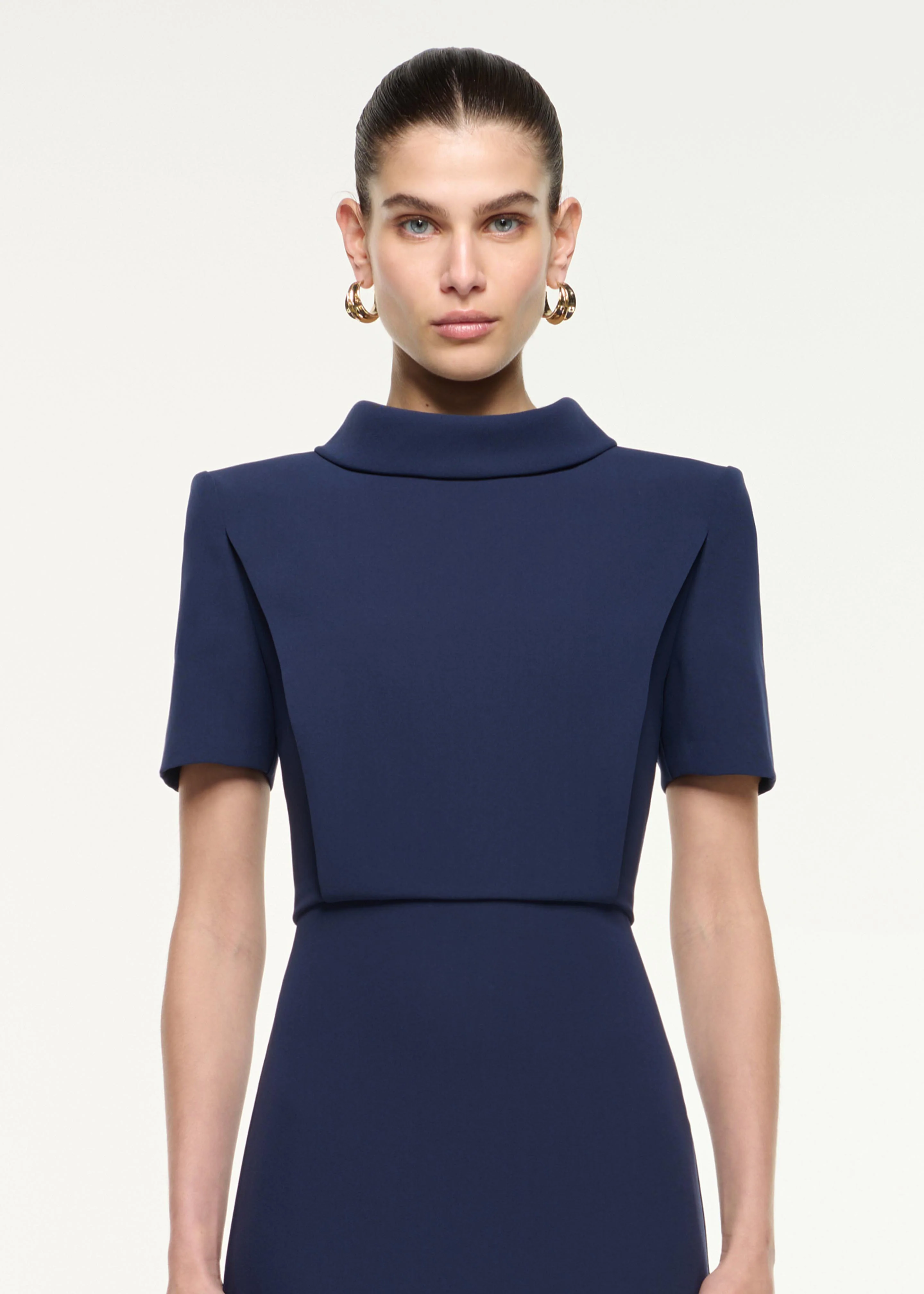Collared Midi Dress - Image 4
