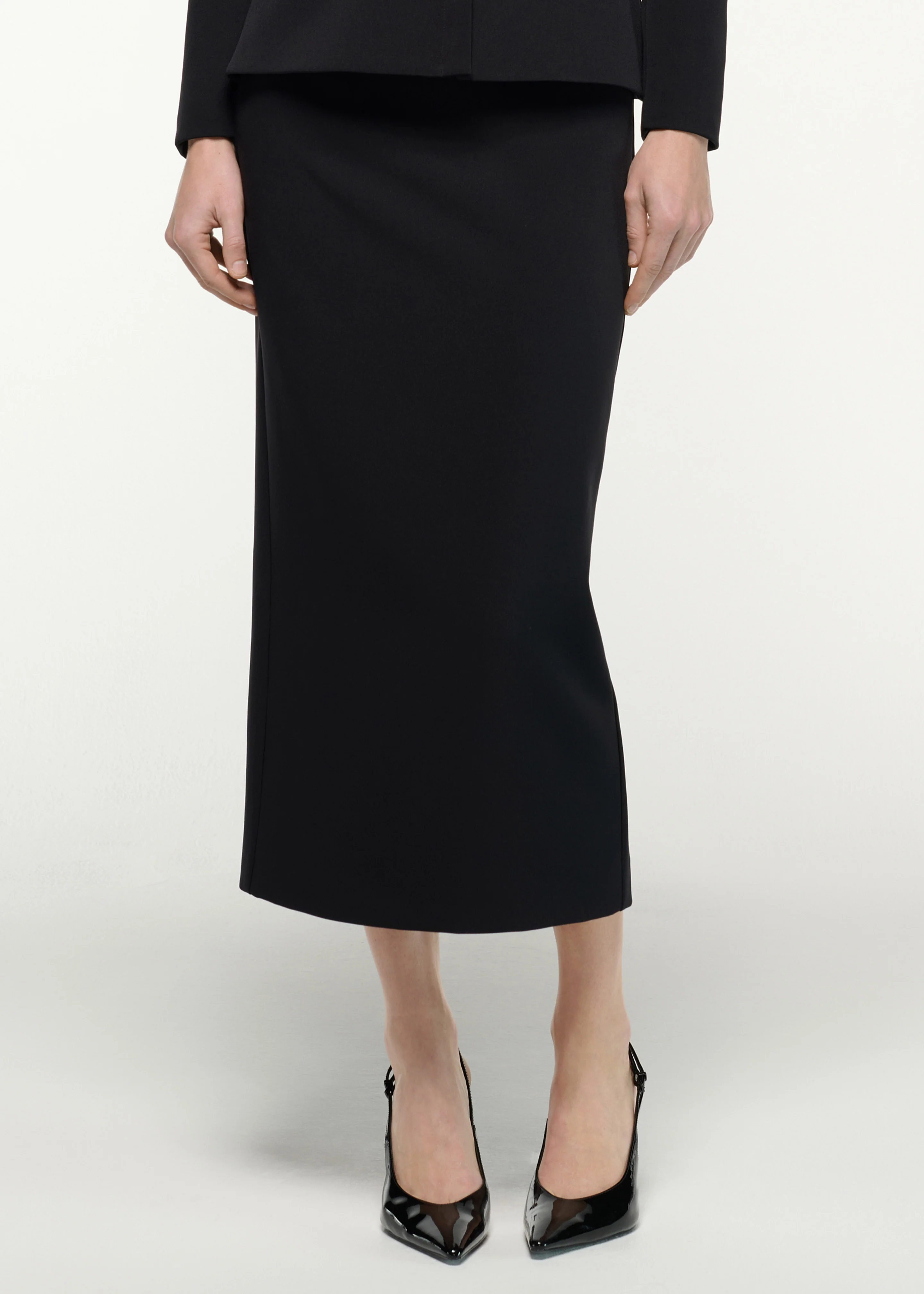 Column Fit Midi Skirt - Image 4
