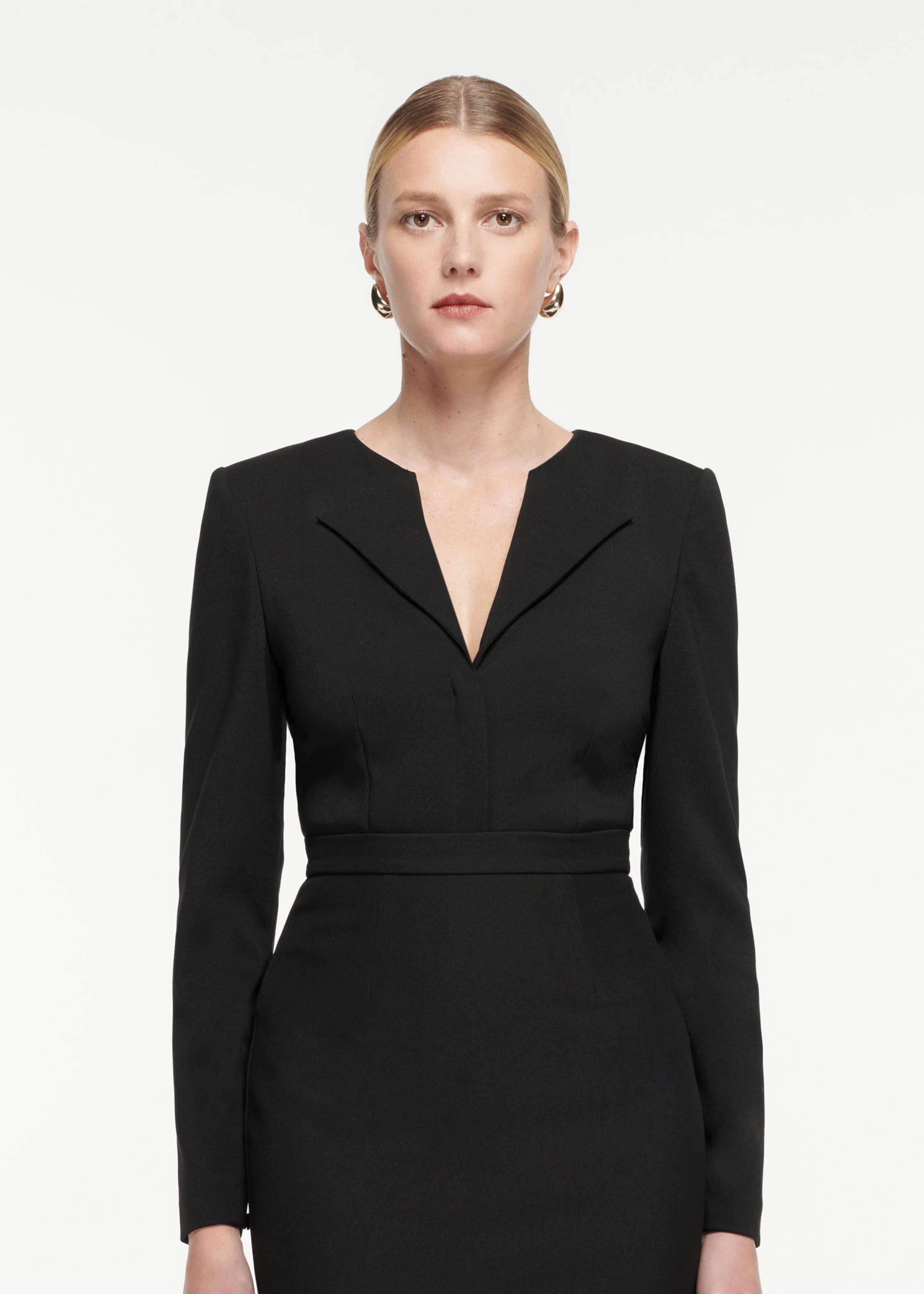Crepe Midi Skirt - Image 4