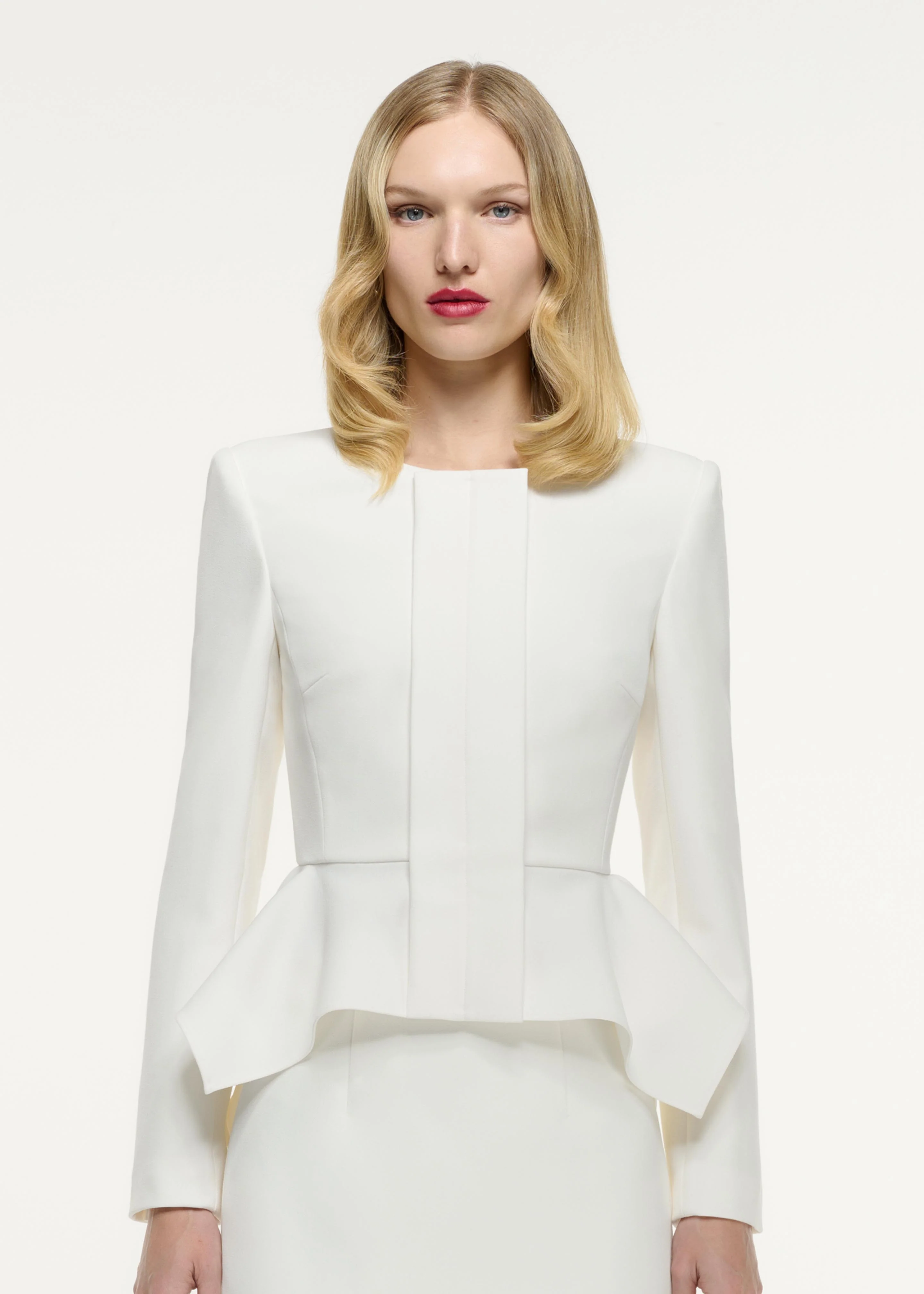 Crepe Midi Skirt - Image 4