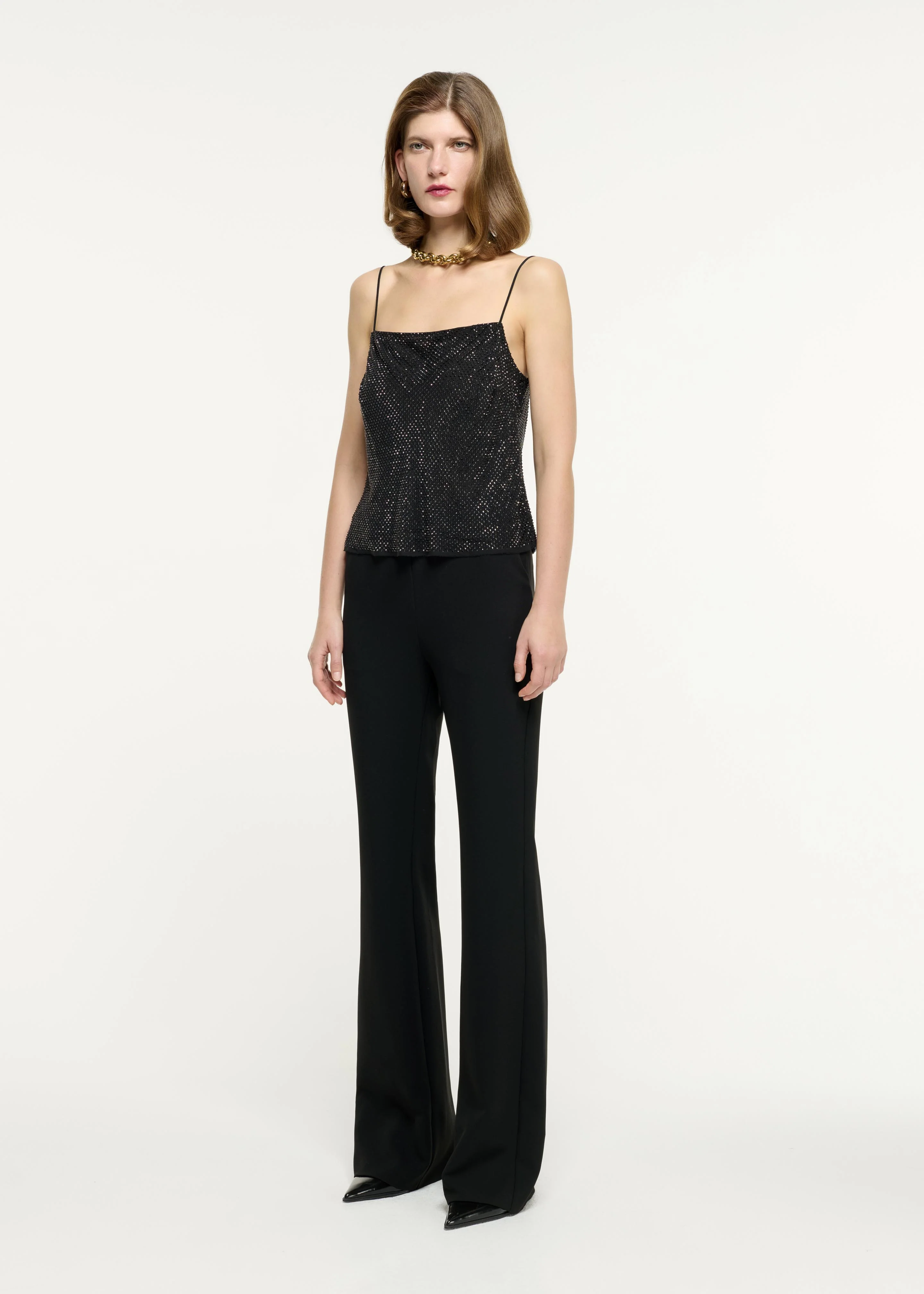 Diamante Chiffon Top - Image 3