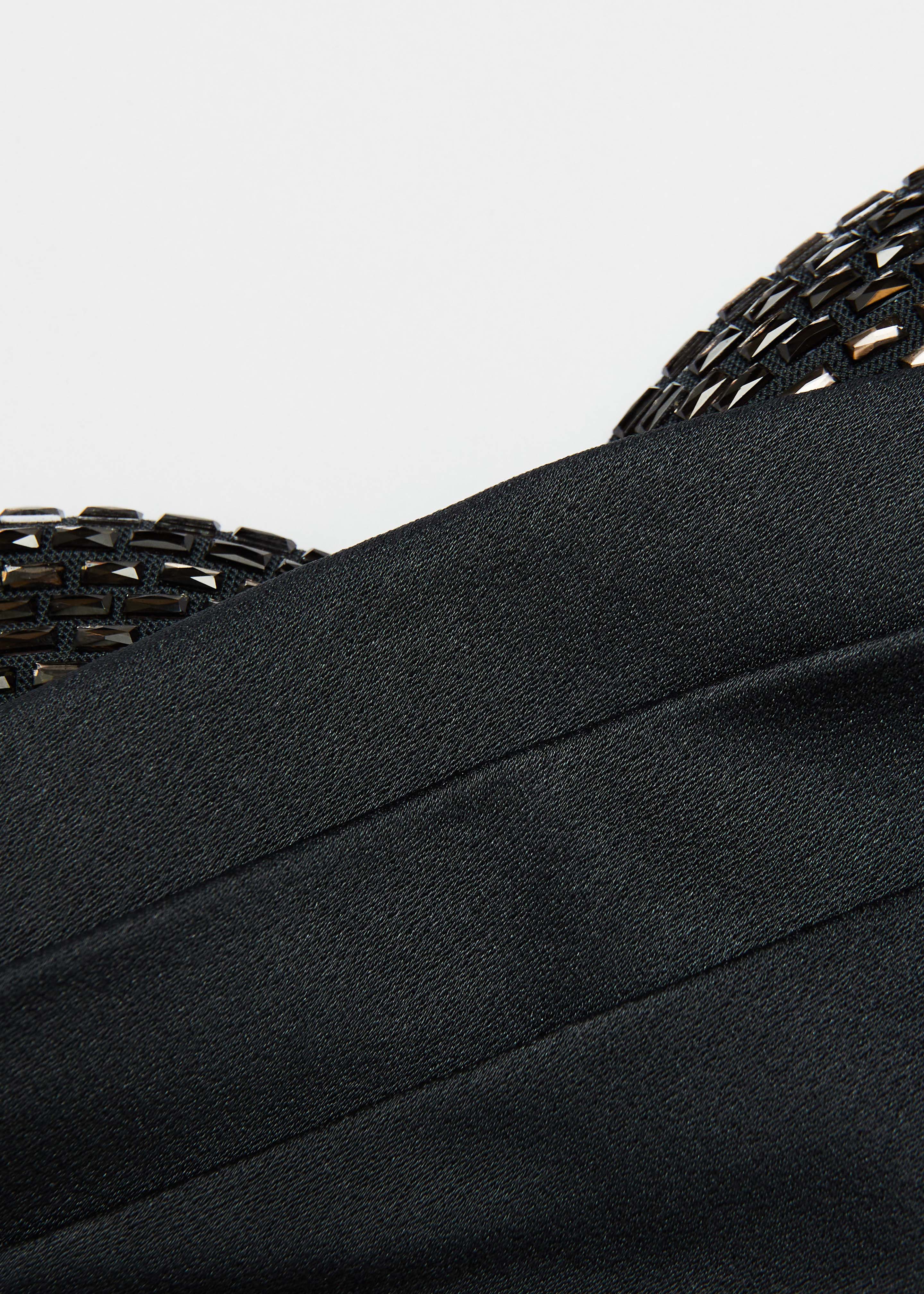 Diamante Crepe Long Sleeve Bolero - Image 5