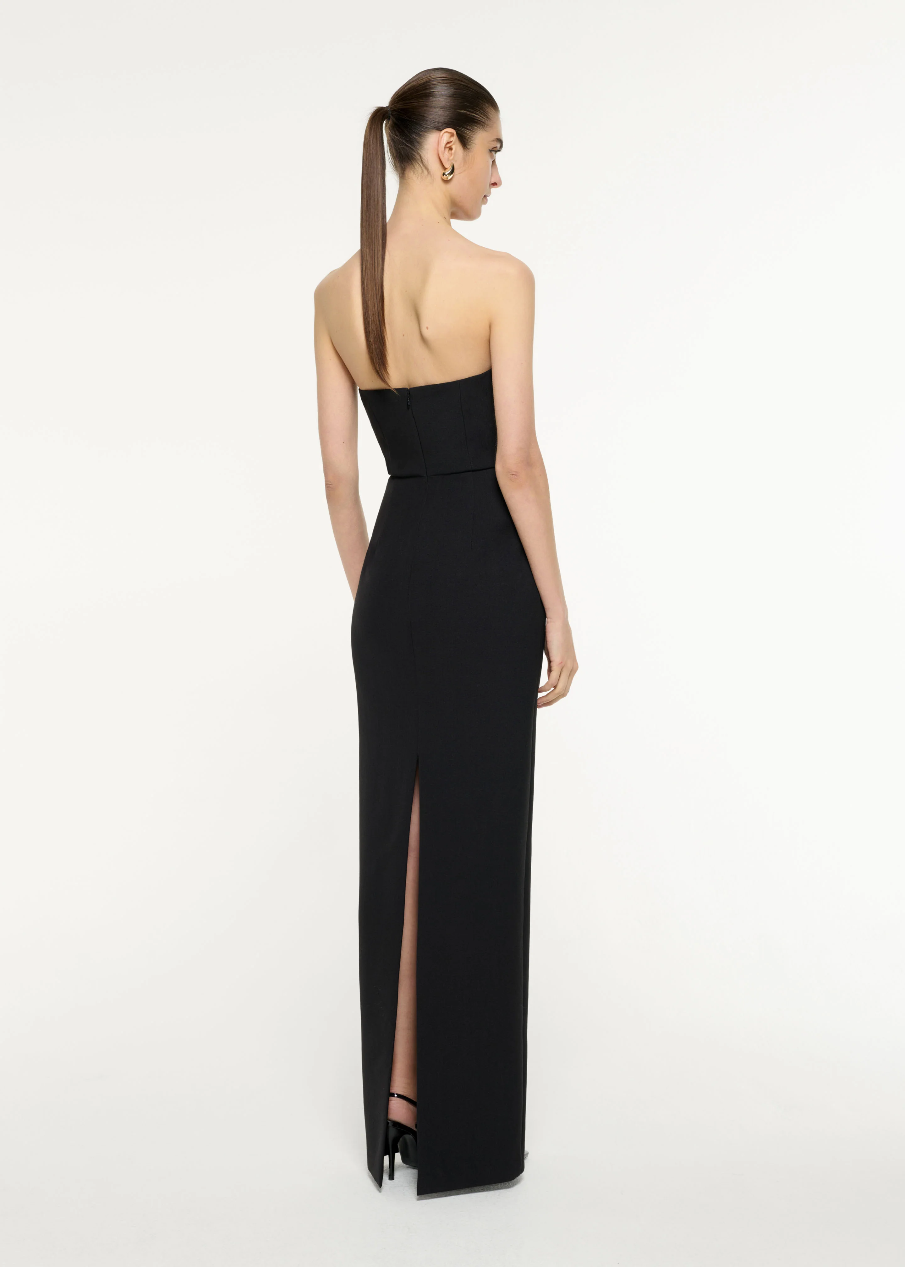 Diamante Panel Gown - Image 3