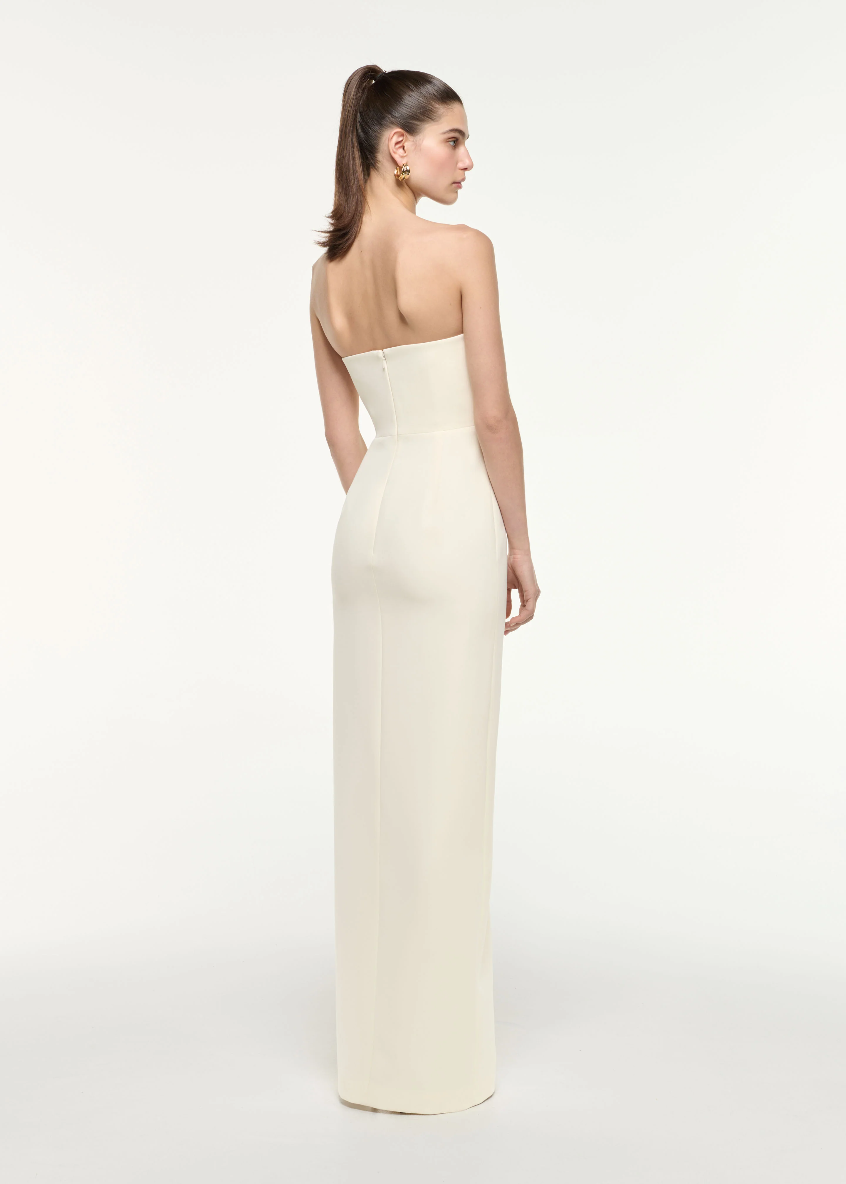 Diamante Sweetheart Strapless Gown - Image 3