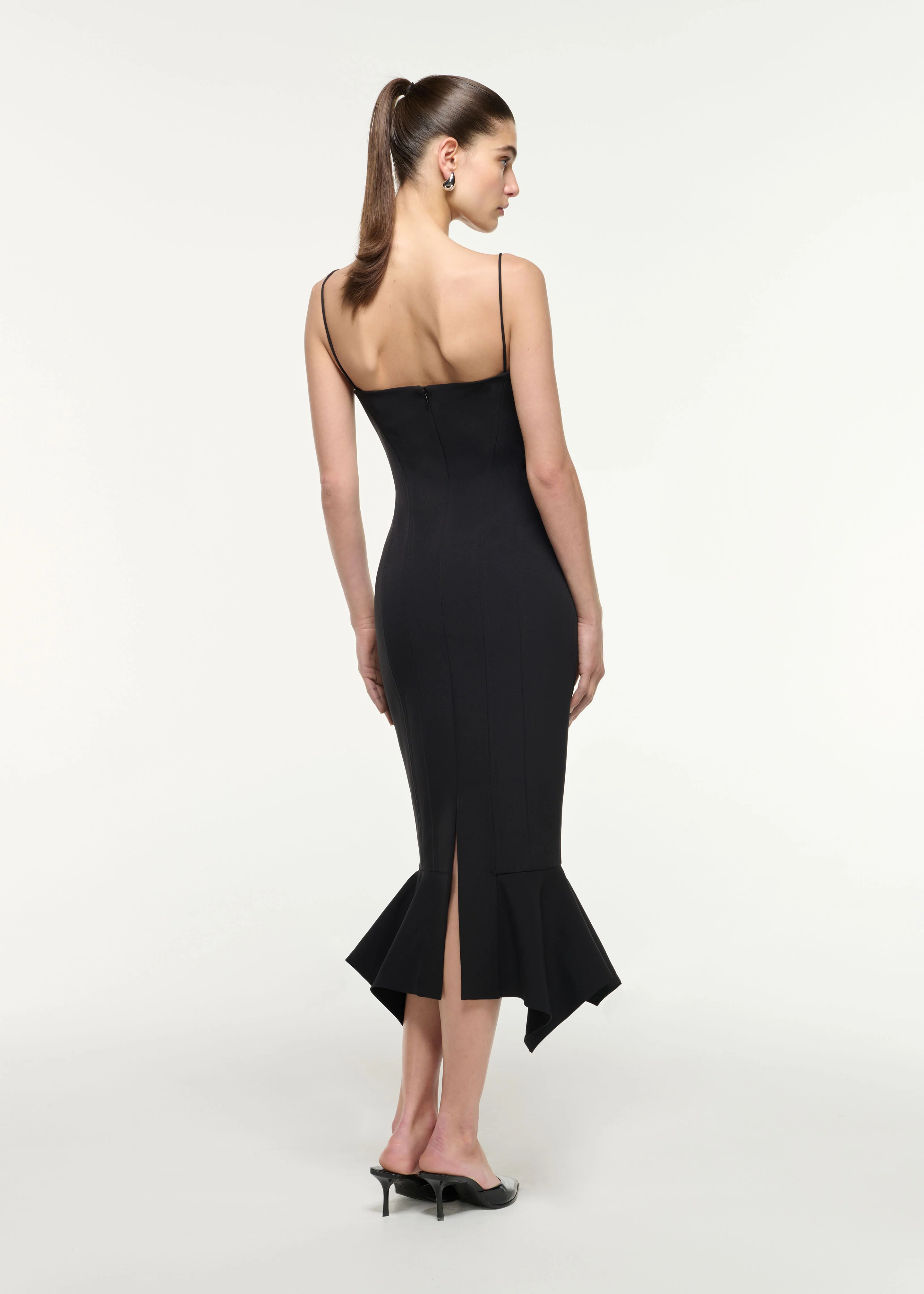 Fishtail Hem Midi Dress - Image 3