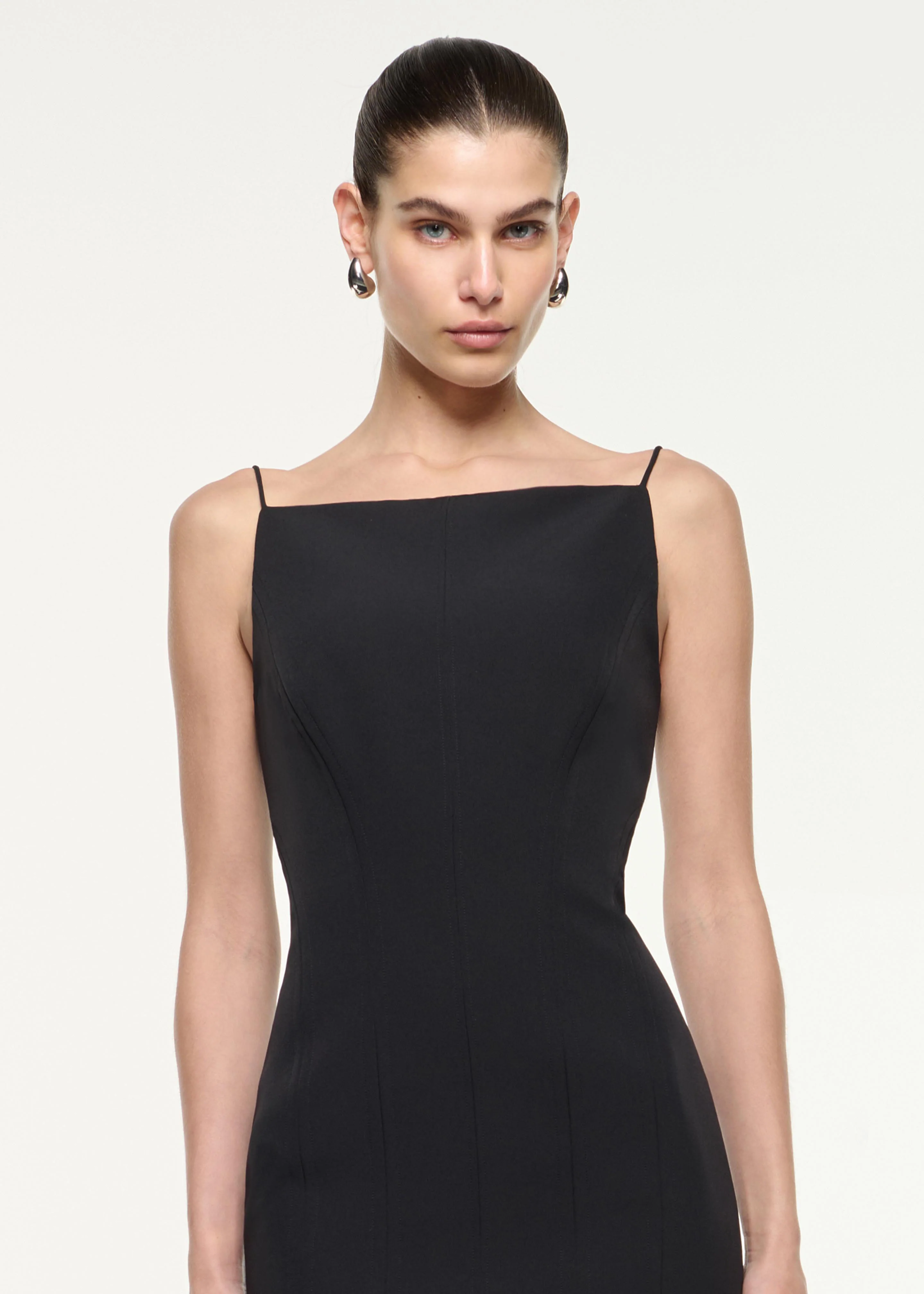 Fishtail Hem Midi Dress - Image 4