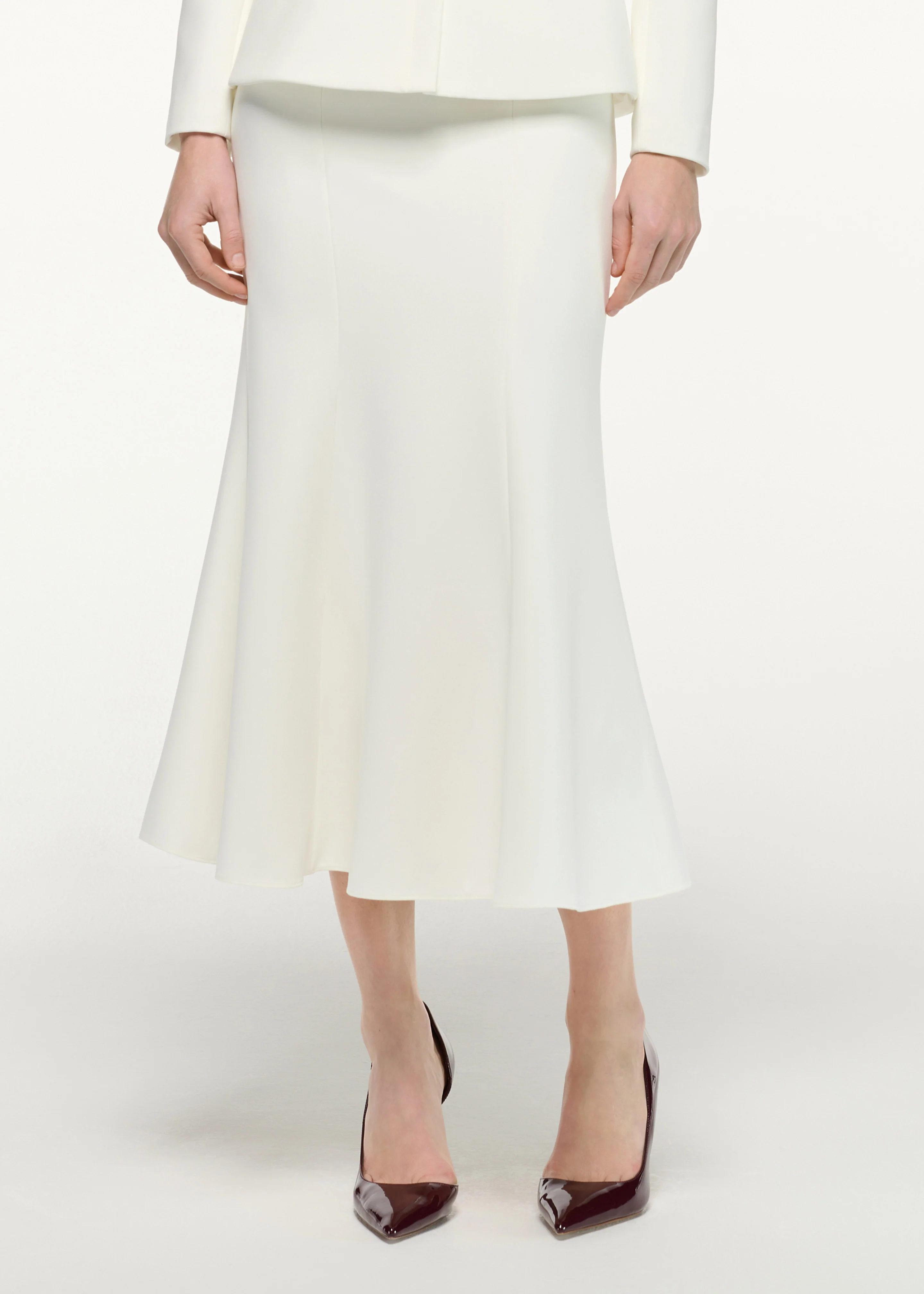 Fit And Flare Midi Skirt - Image 4