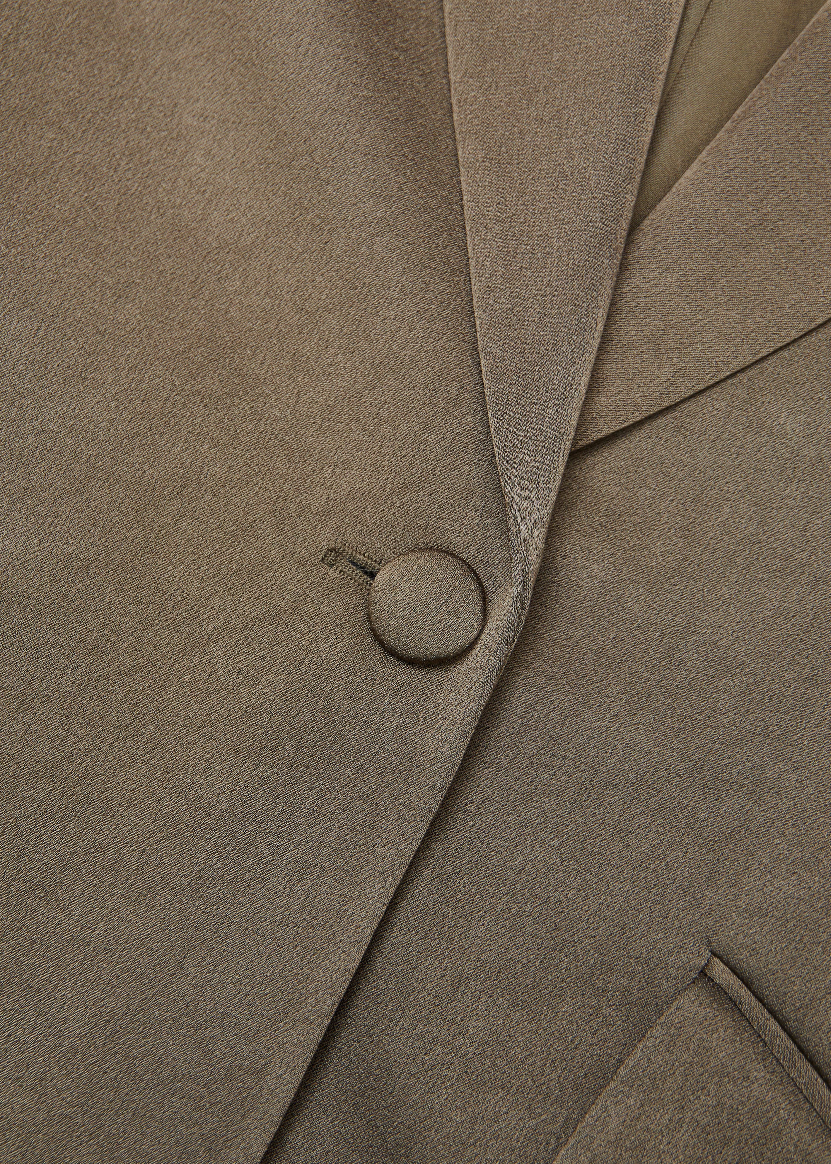 Fitted Tailored Jacket - Image 5