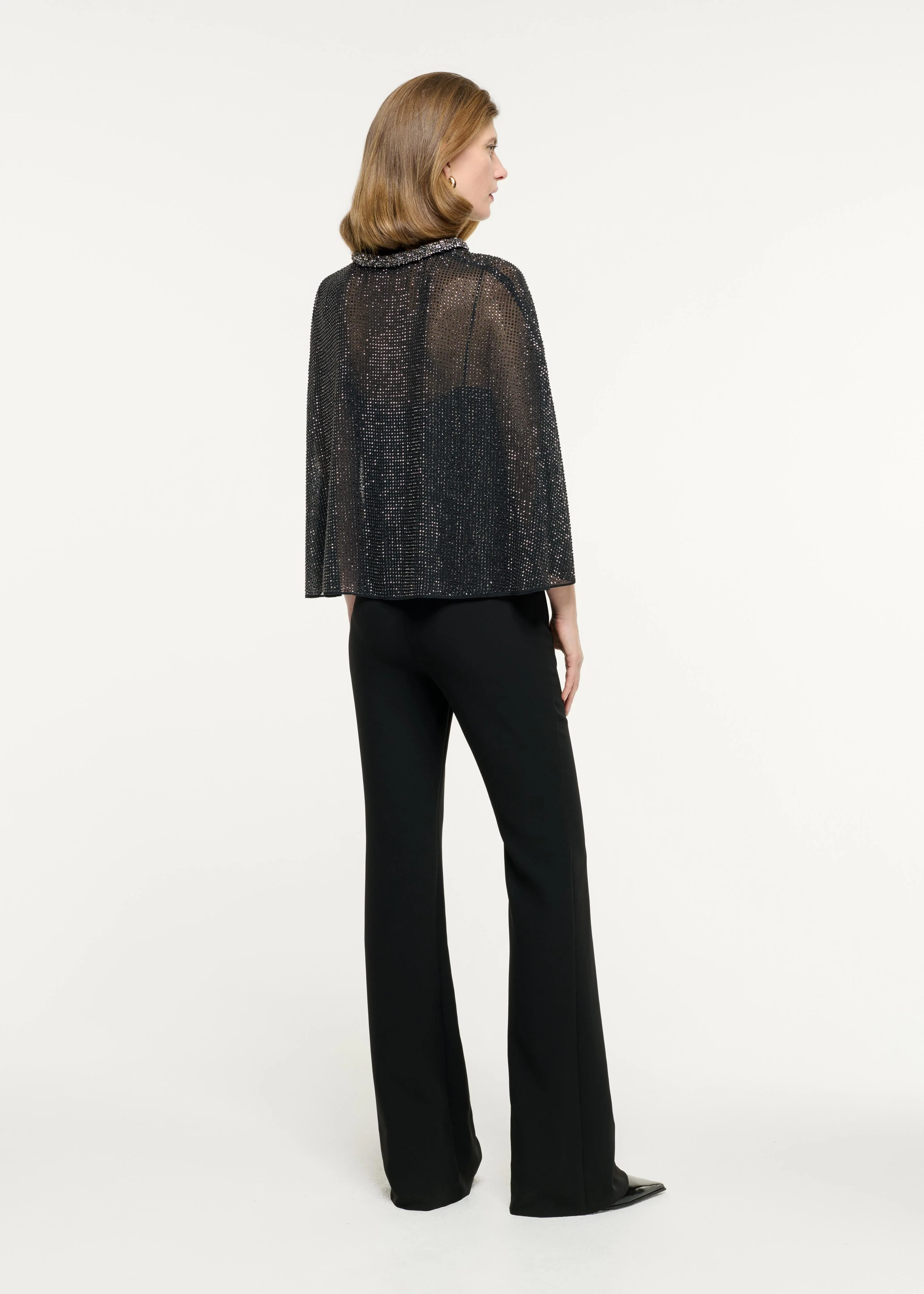 Flared Heavy Cady Trouser - Image 3