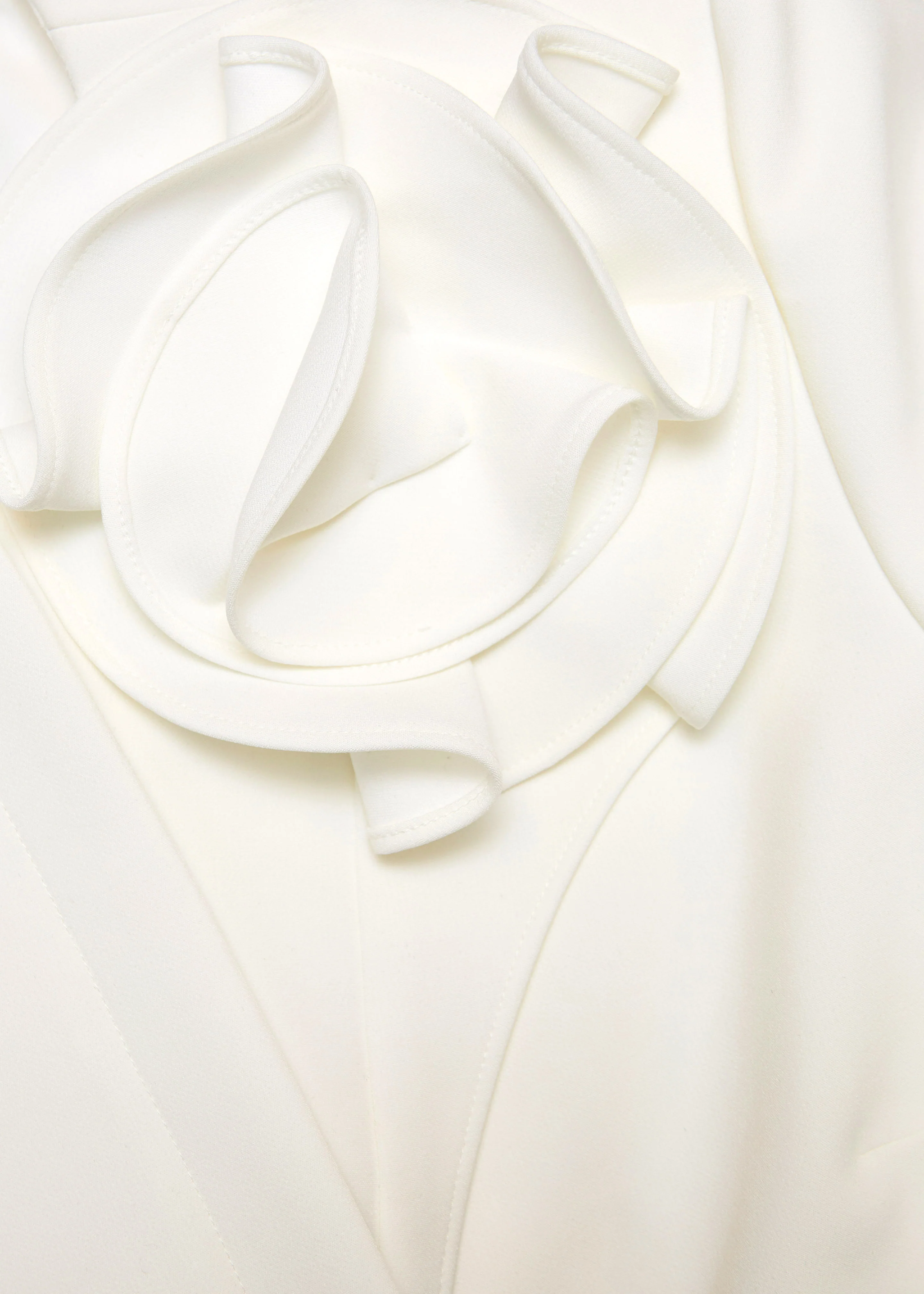 Flower Belted Jacket - Image 5
