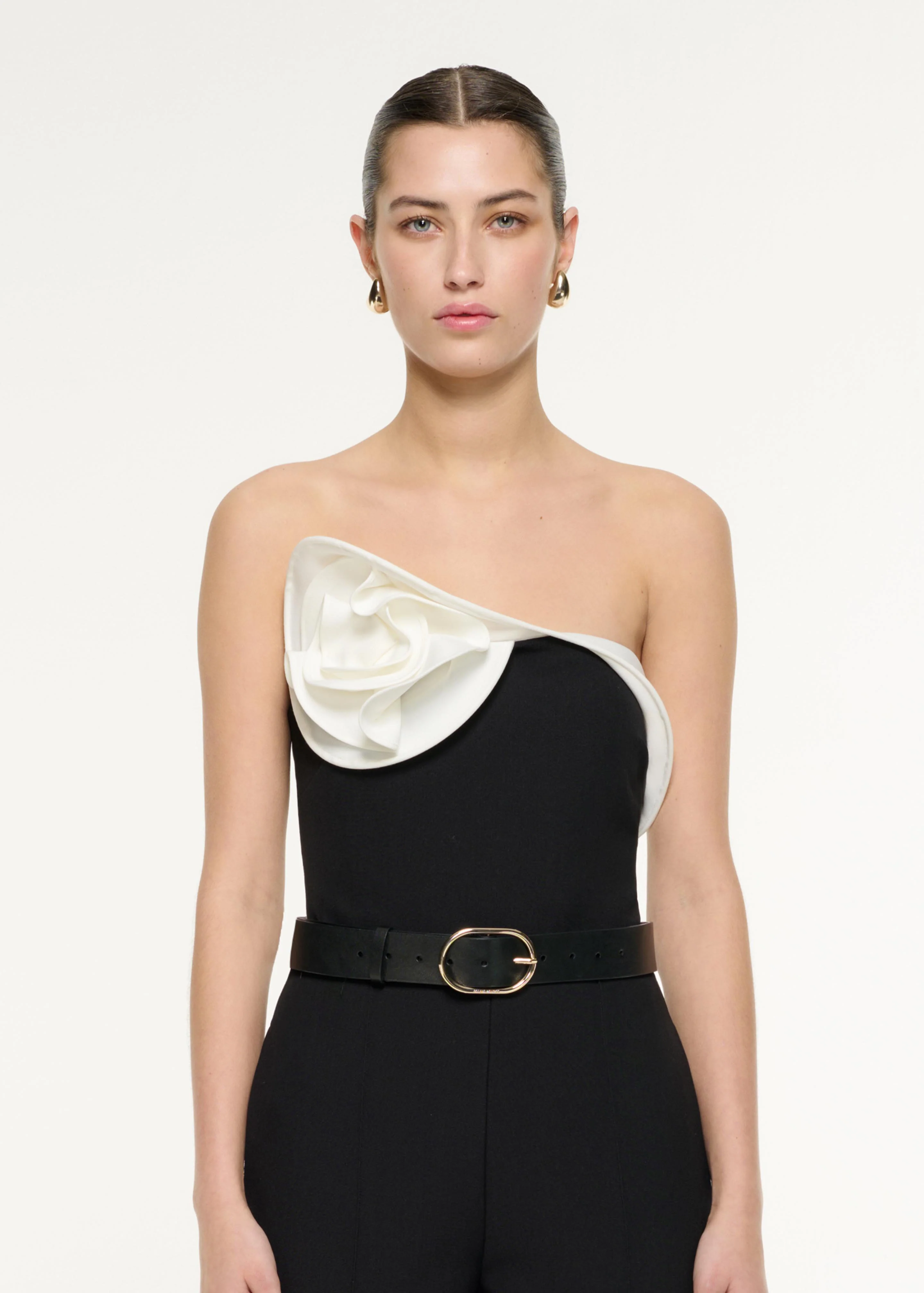 Flower Crepe Top - Image 4