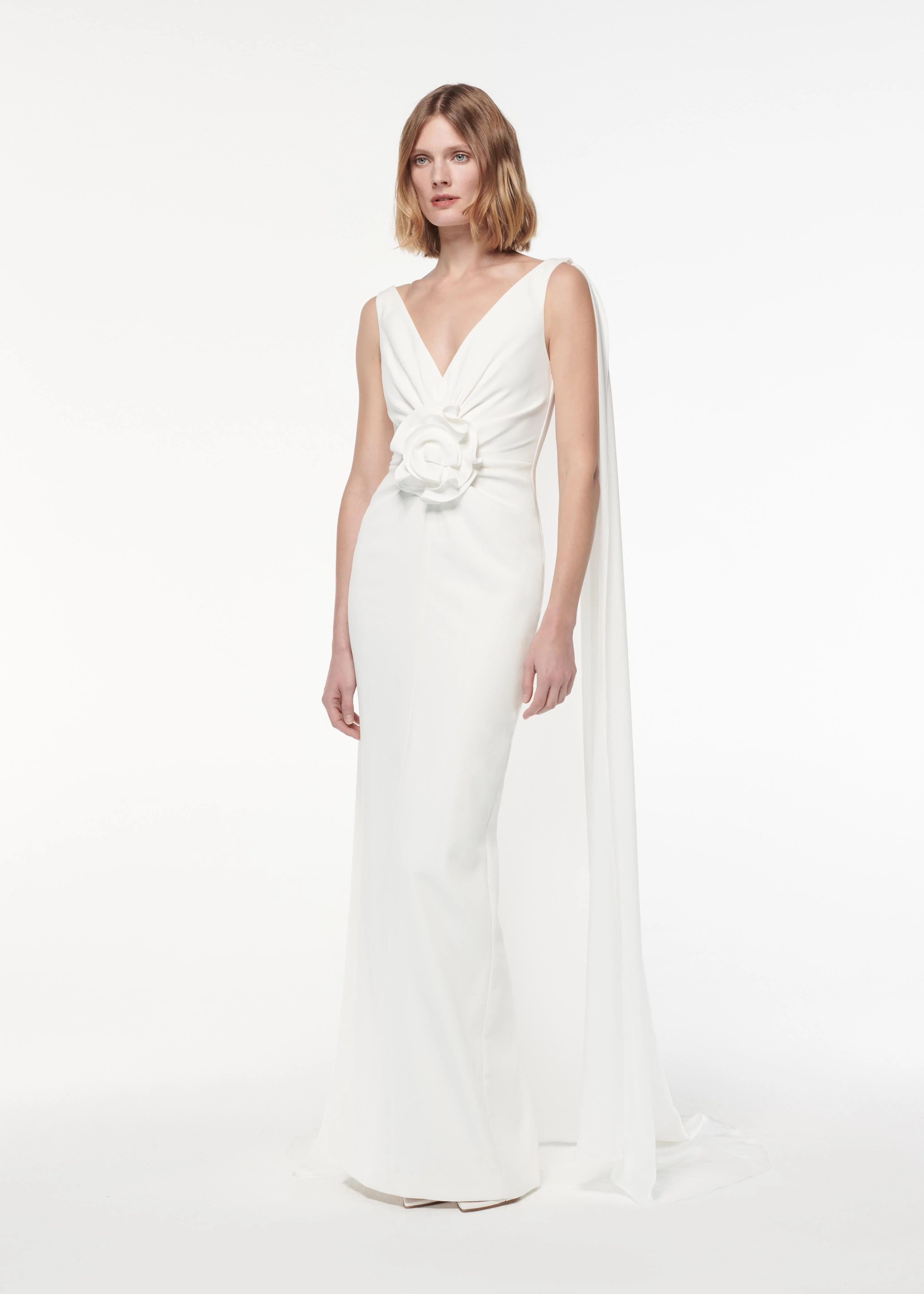 Flower Detail Gown - Image 2