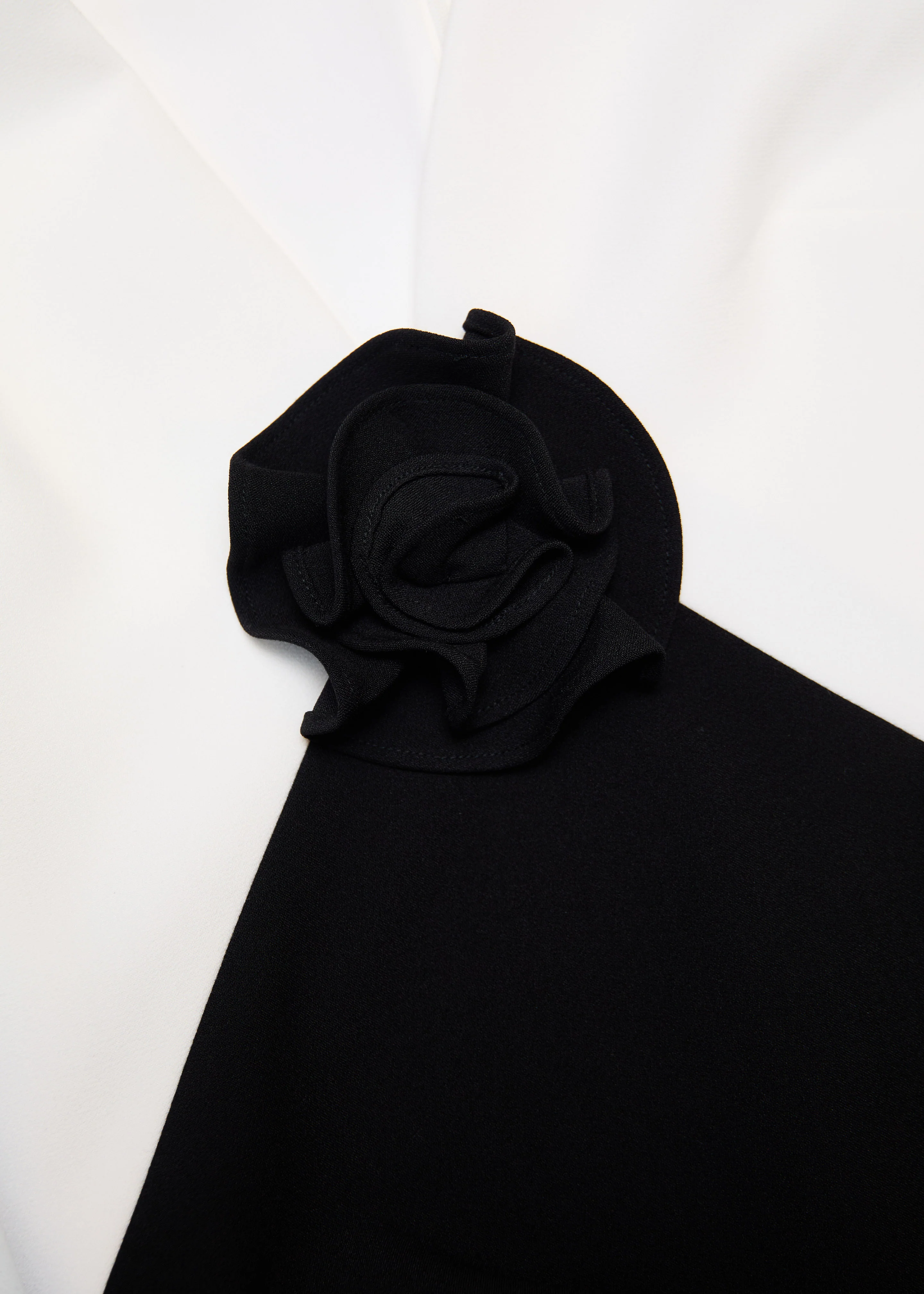 Flower Monochrome Gown - Image 5