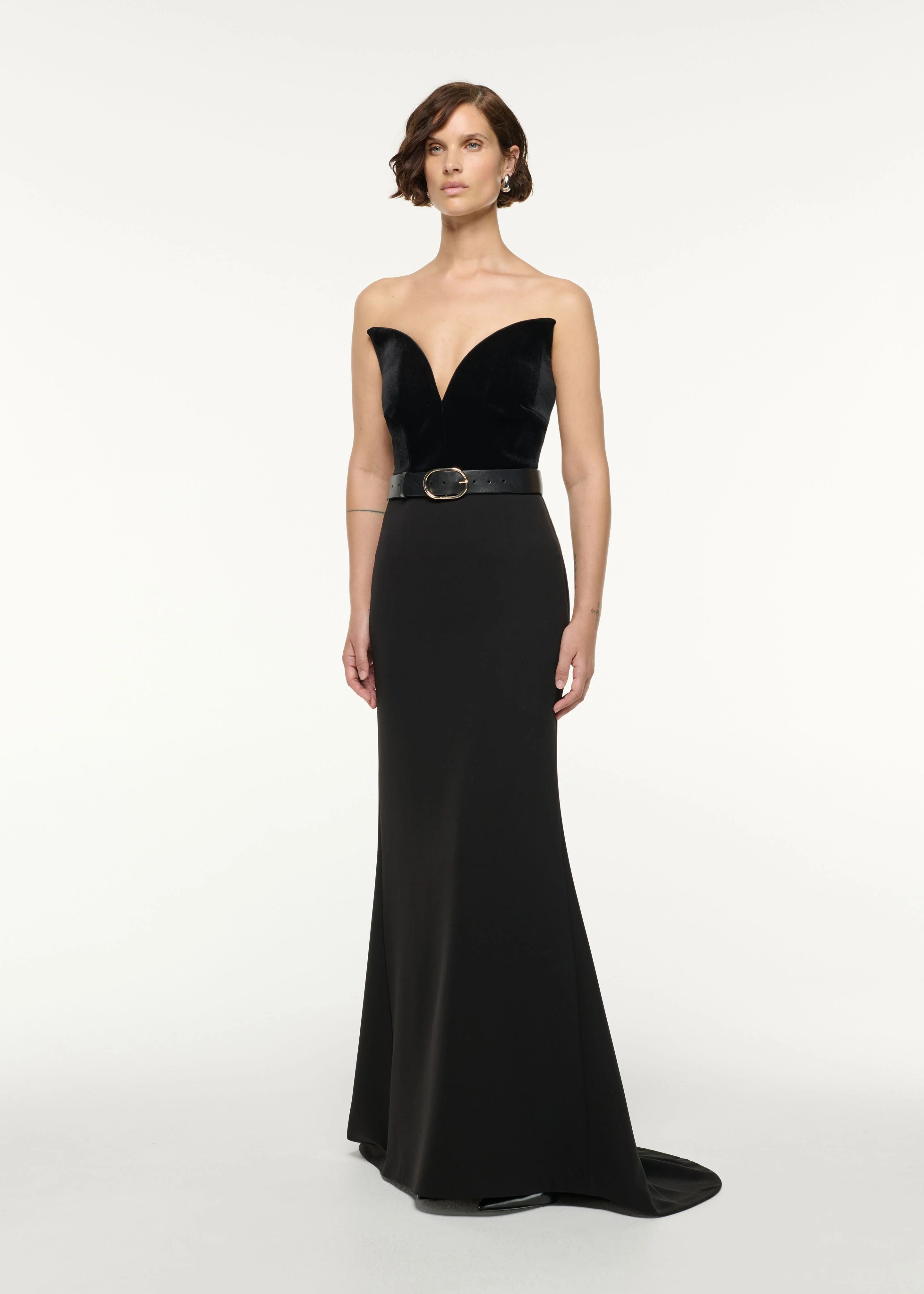 Heavy Cady Train Maxi Skirt - Image 2
