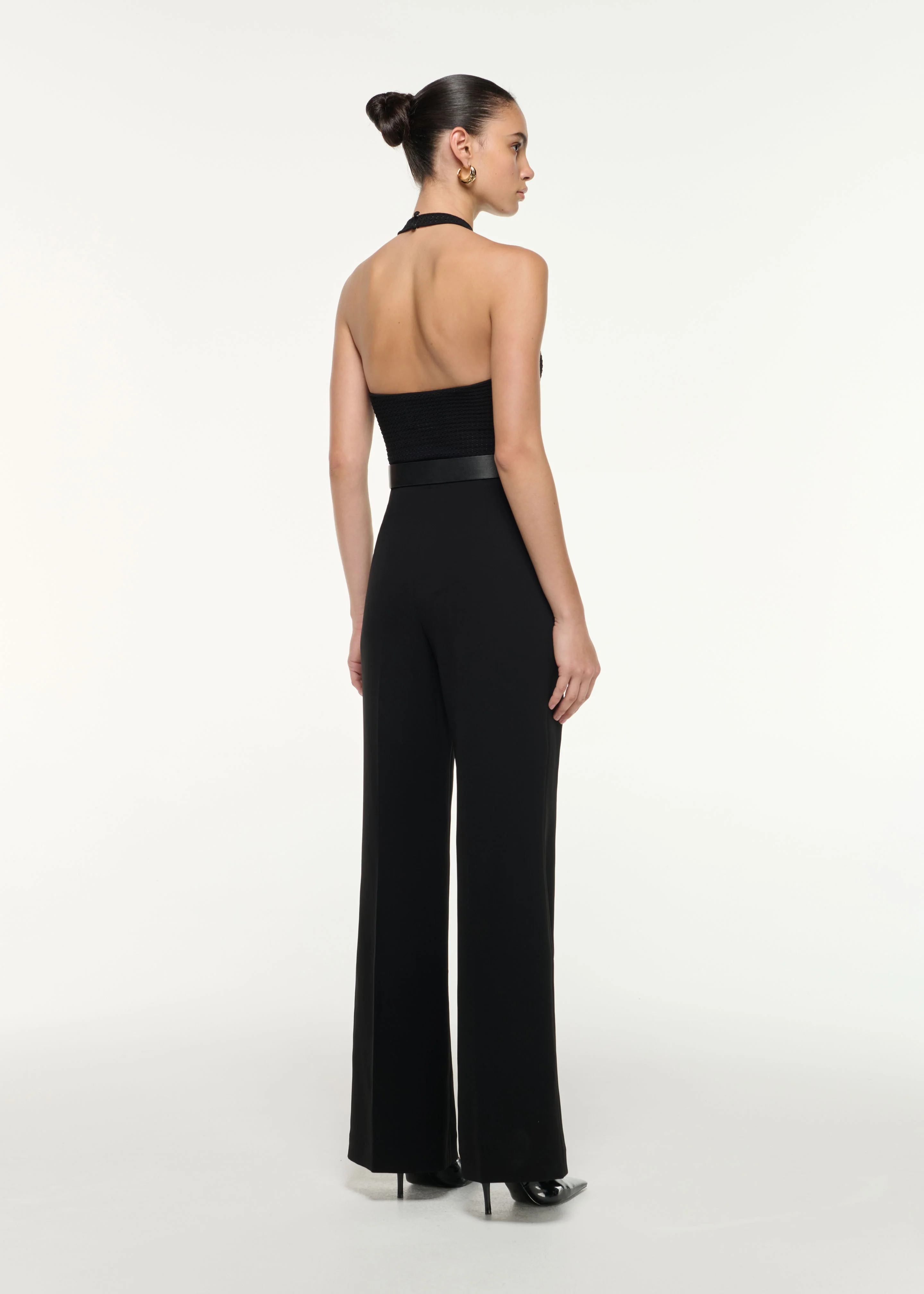 High Waisted Wide Leg Trouser - Image 3