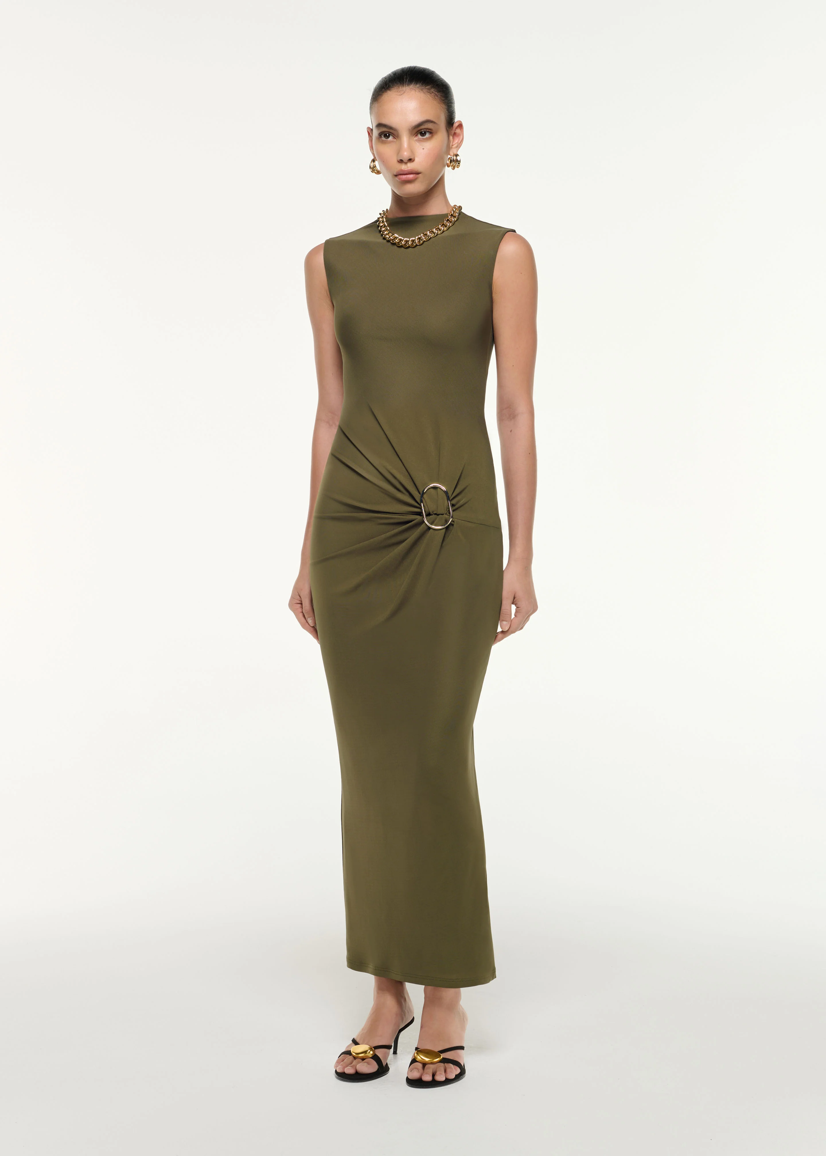 Jersey Maxi Dress - Image 2