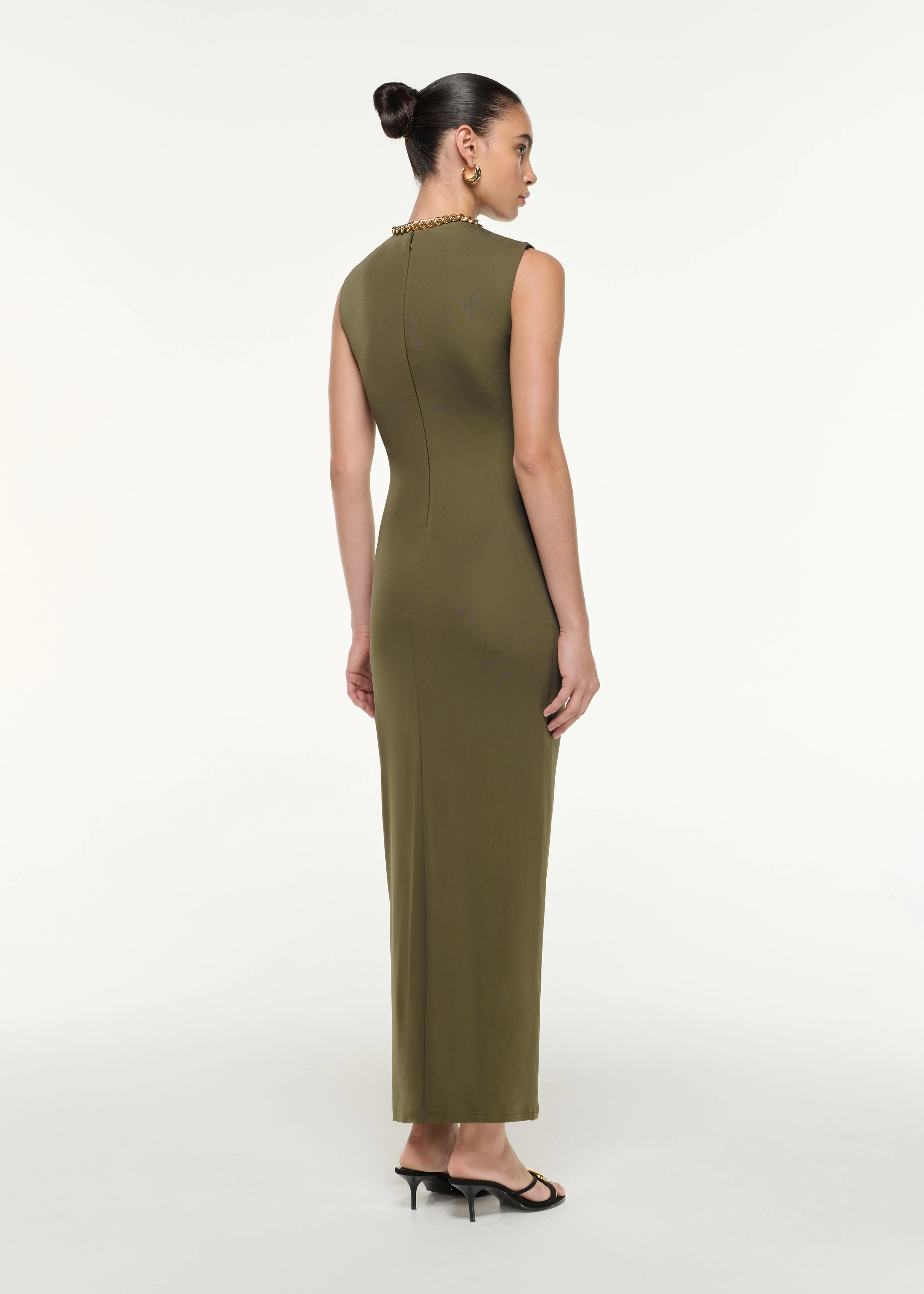 Jersey Maxi Dress - Image 3