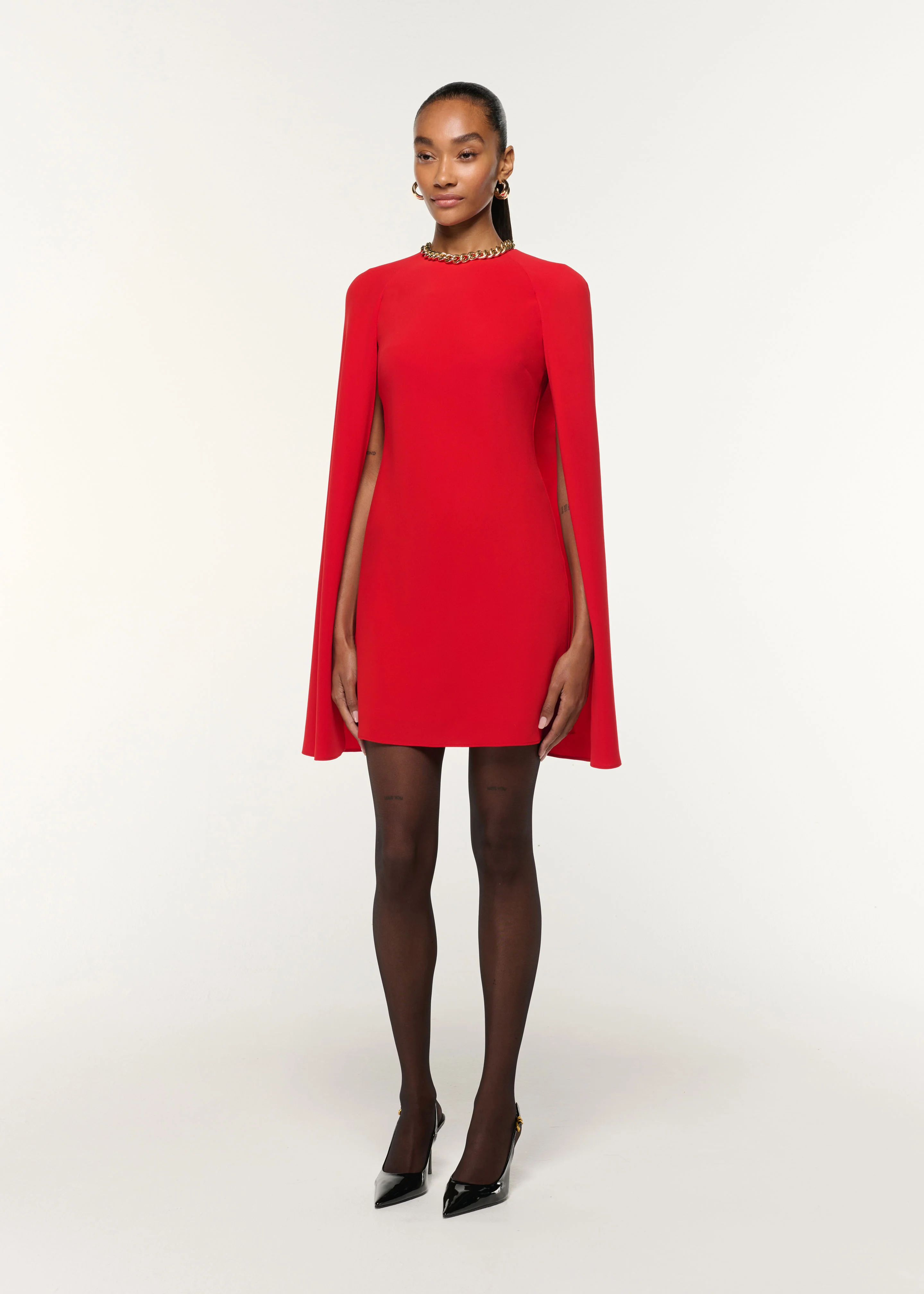 Light Cady Cape Dress - Image 2