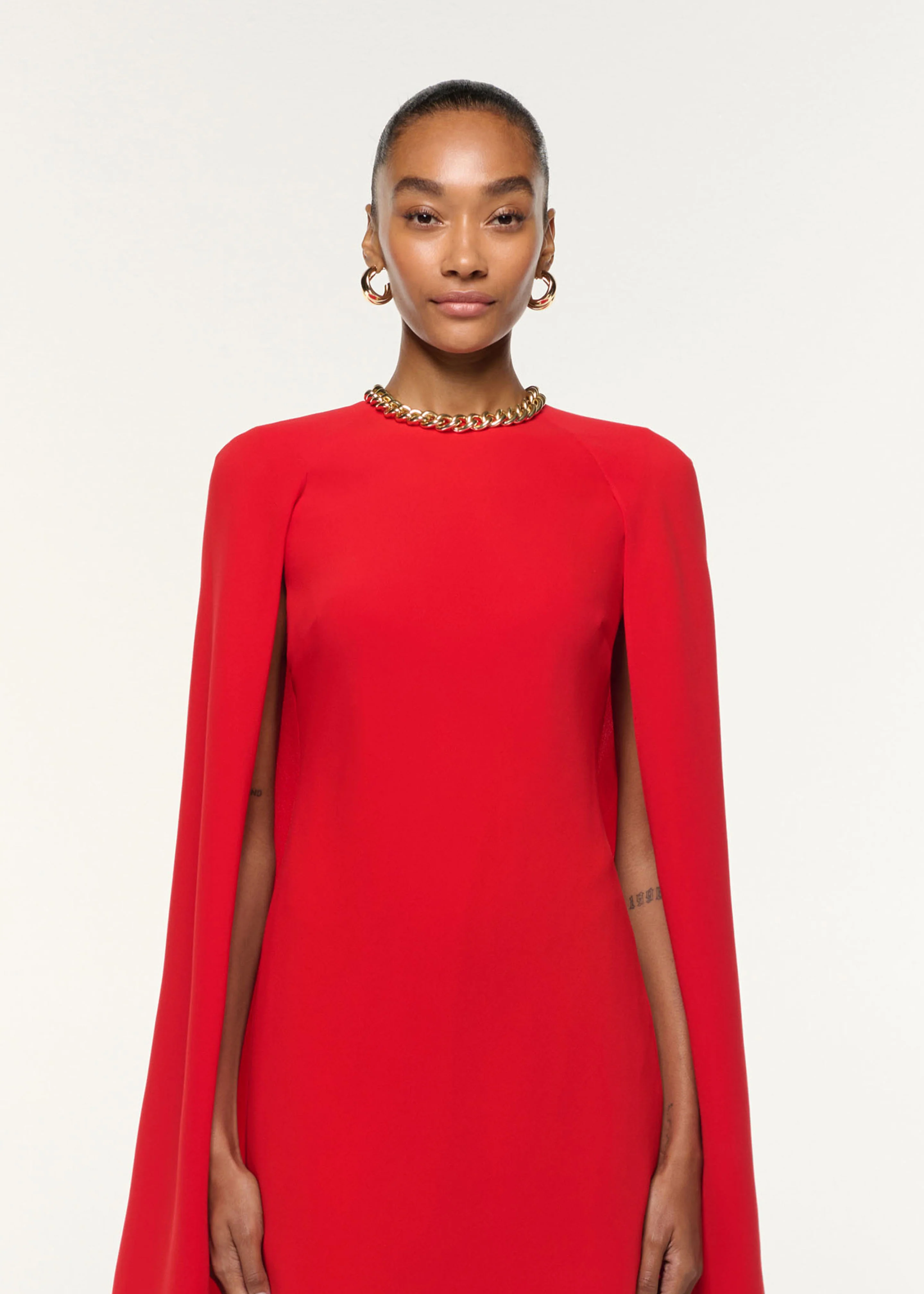 Light Cady Cape Dress - Image 4