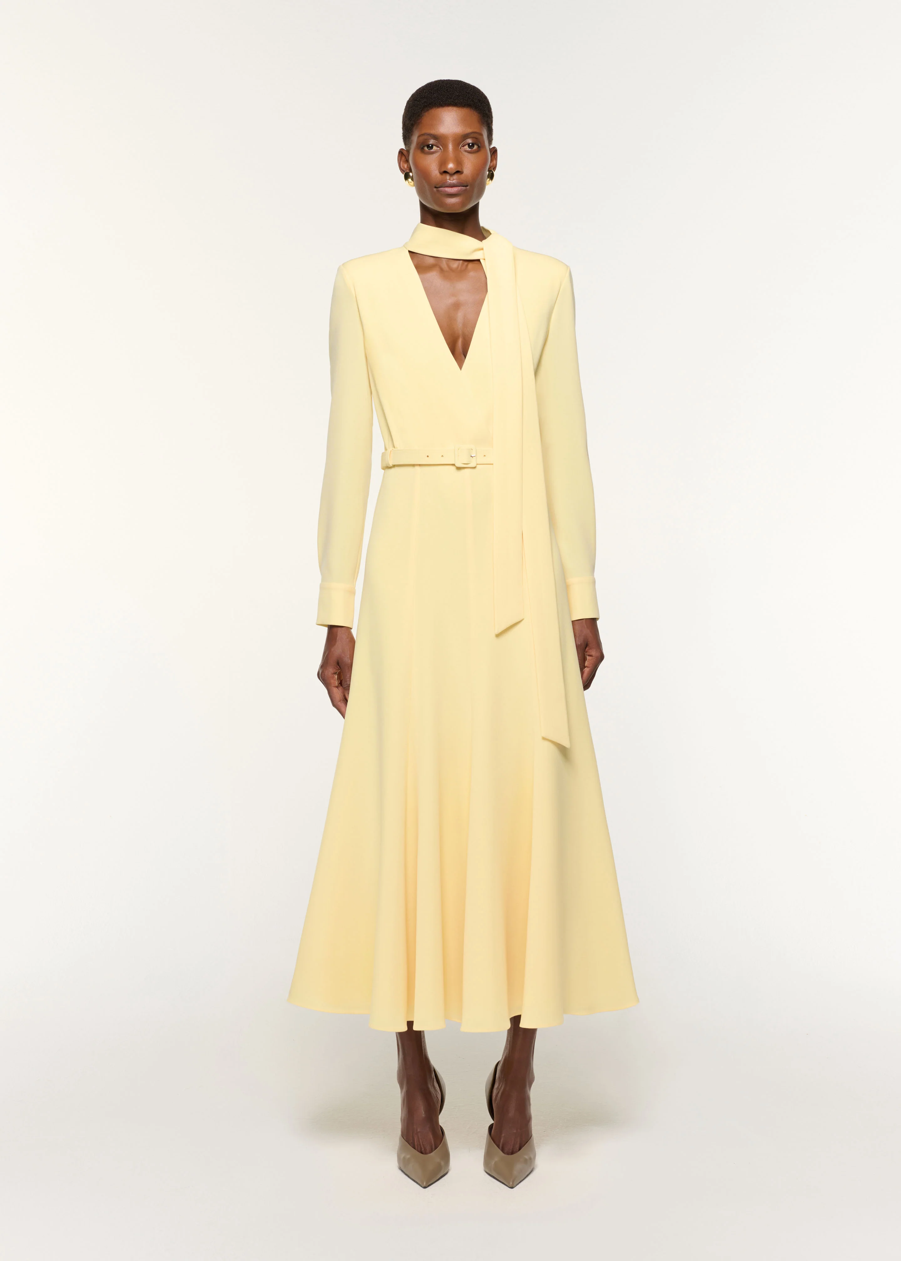Light Cady Cut Out Dress