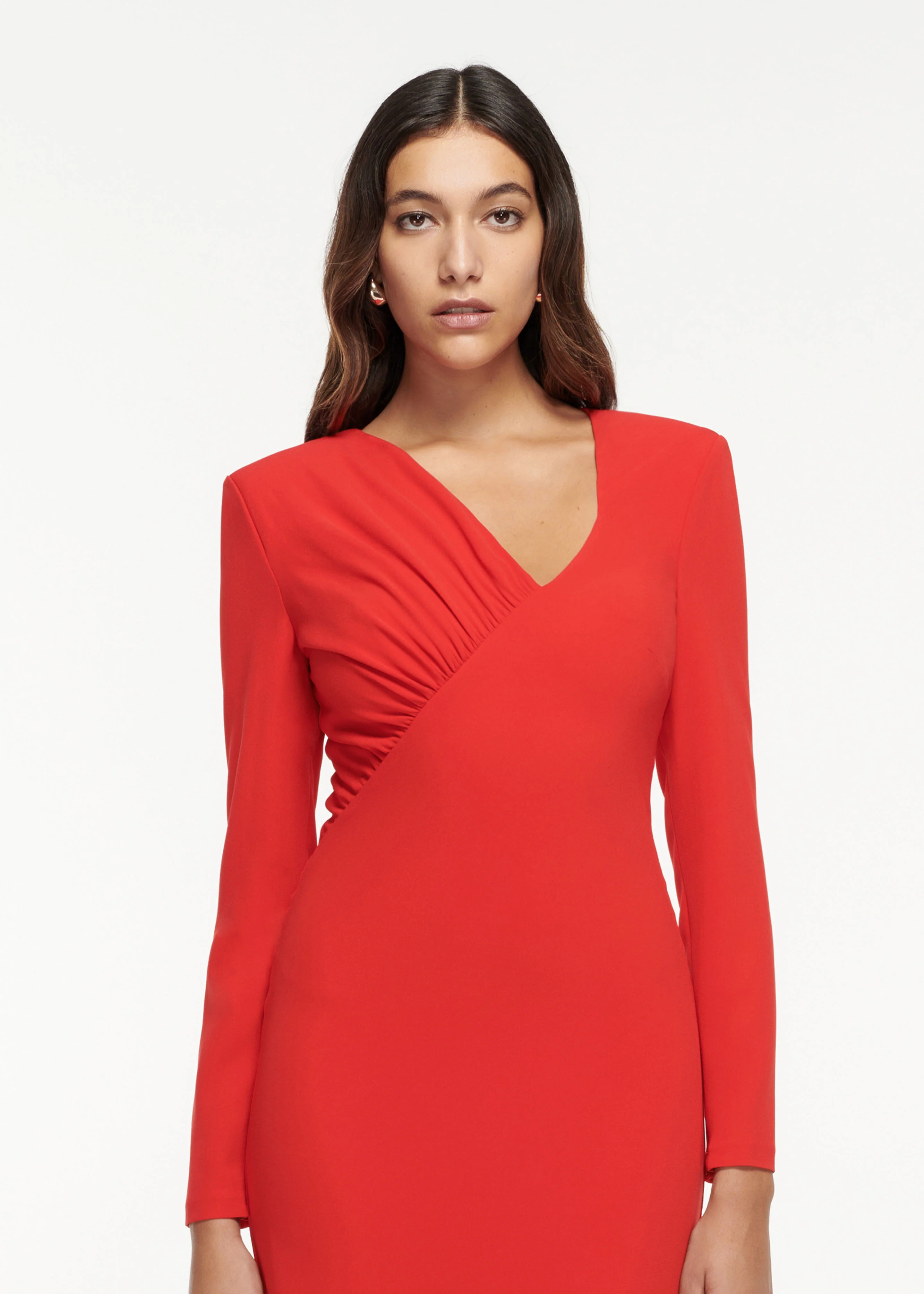 Long Sleeve Cady Gown - Image 4