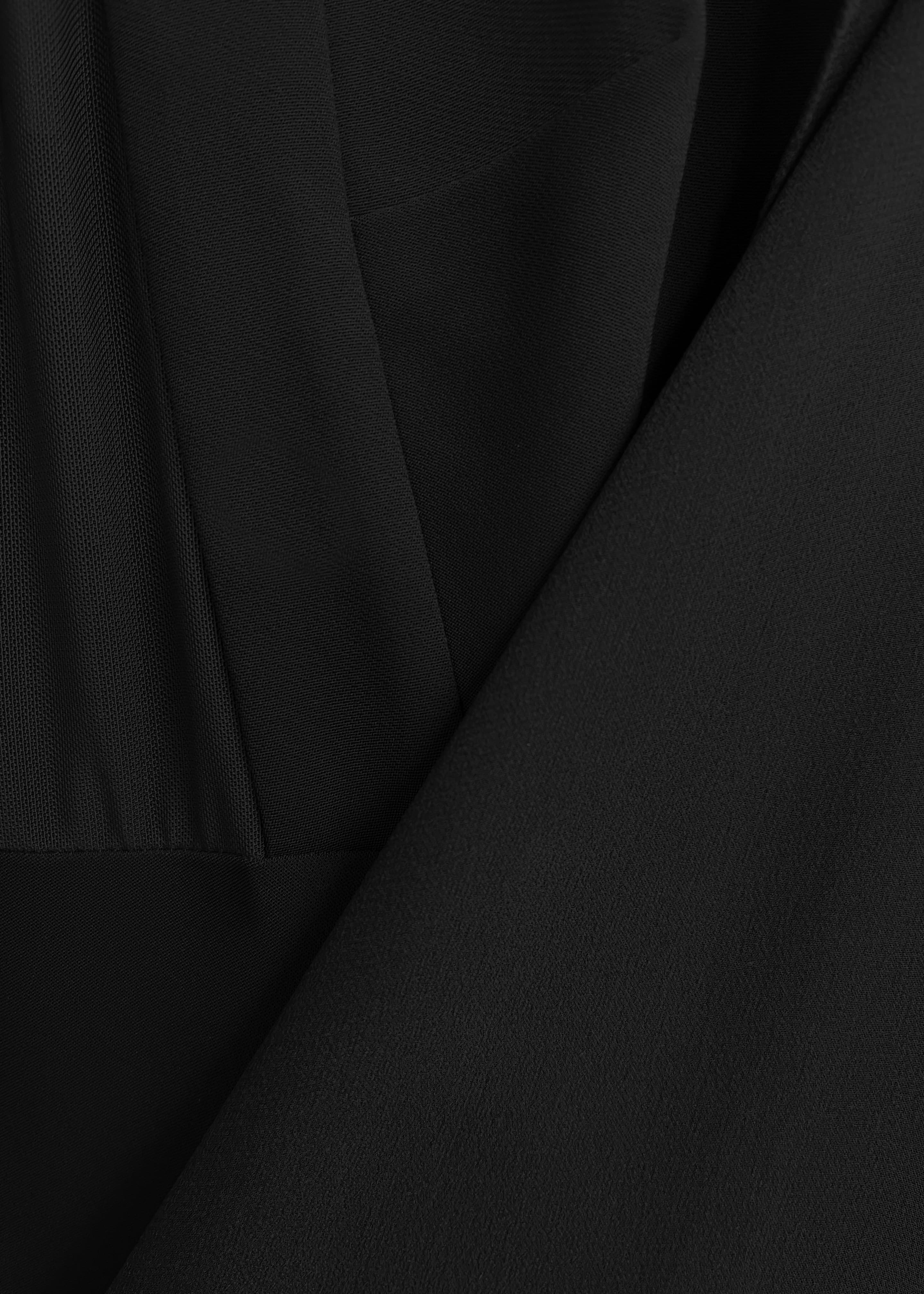 Long Sleeve Cape Gown - Image 5