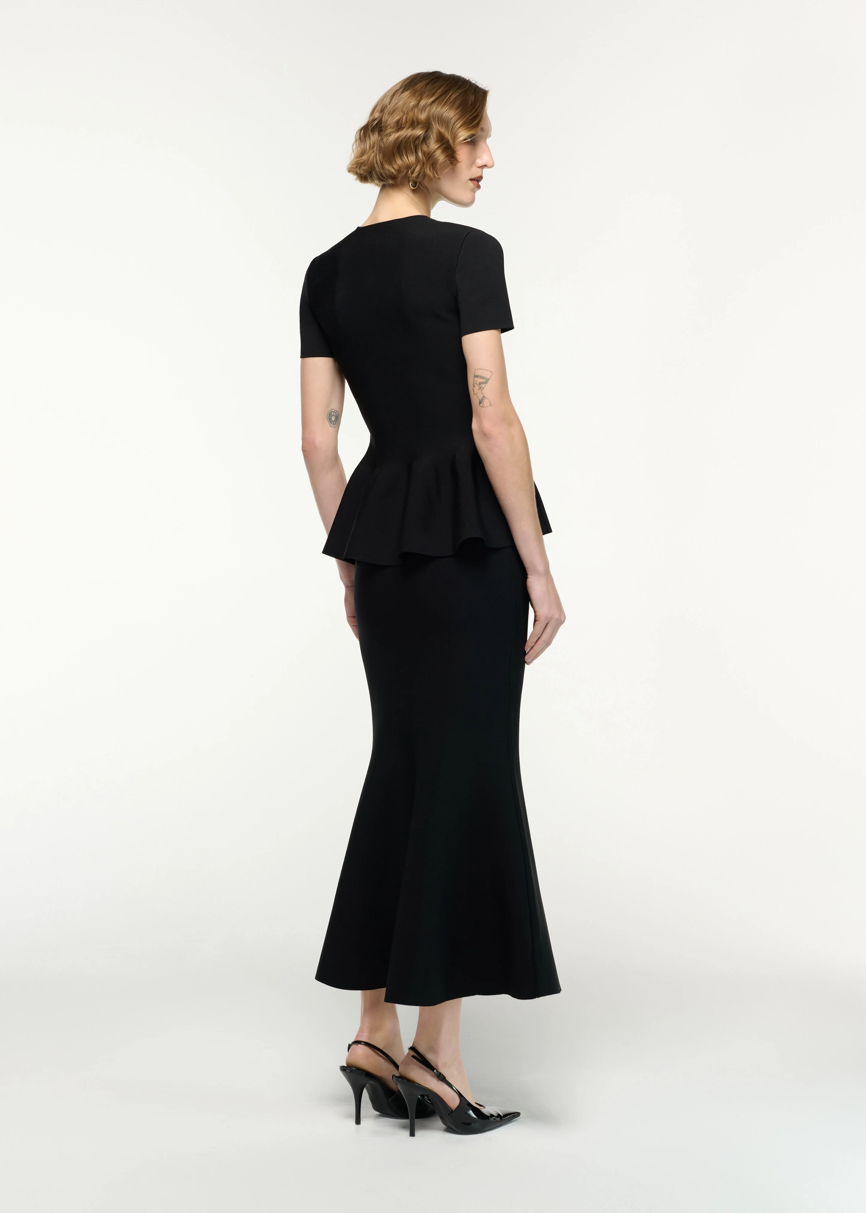 Mermaid Knit Midi Skirt - Image 3