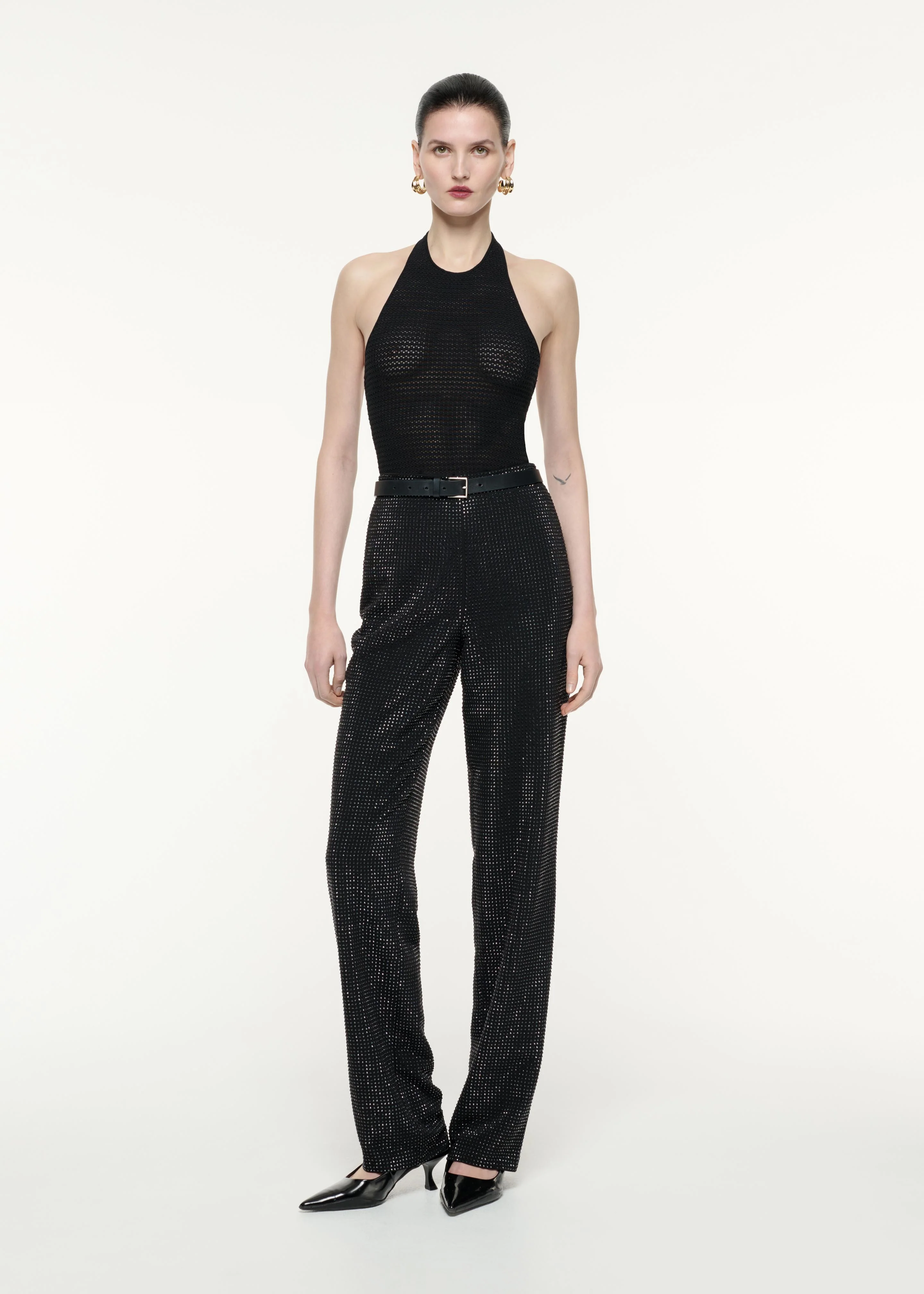 Pointelle Knit Bodysuit