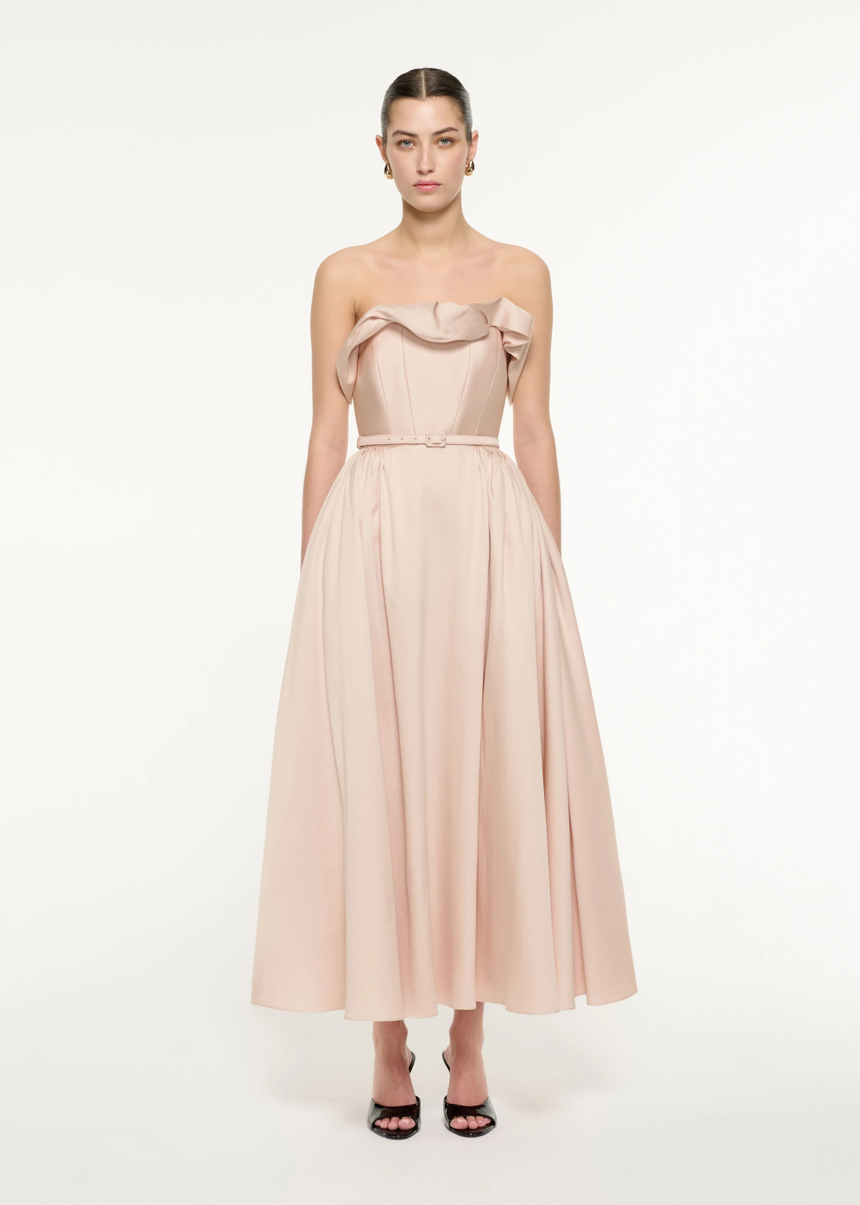 Ruffle Midi Dress