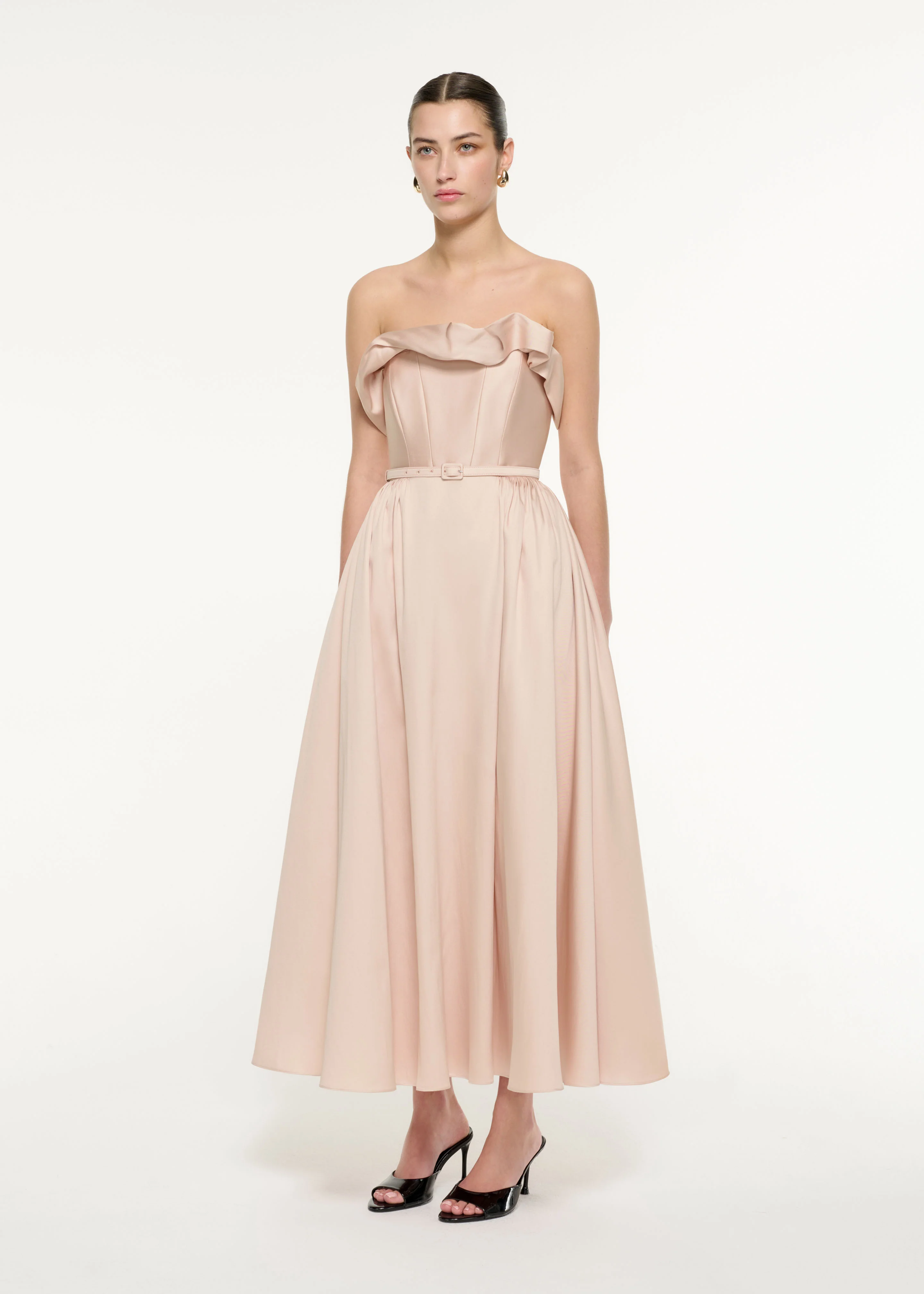 Ruffle Midi Dress - Image 2