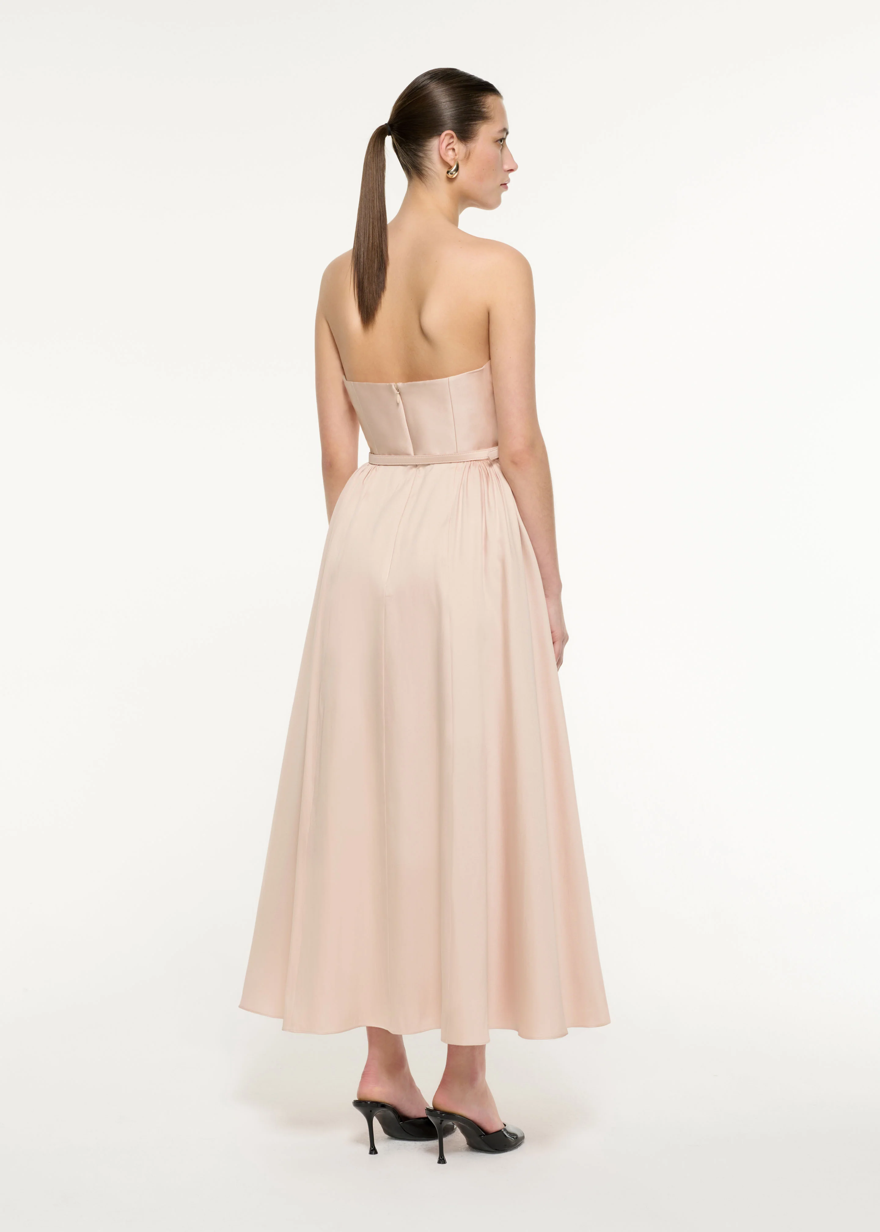 Ruffle Midi Dress - Image 3