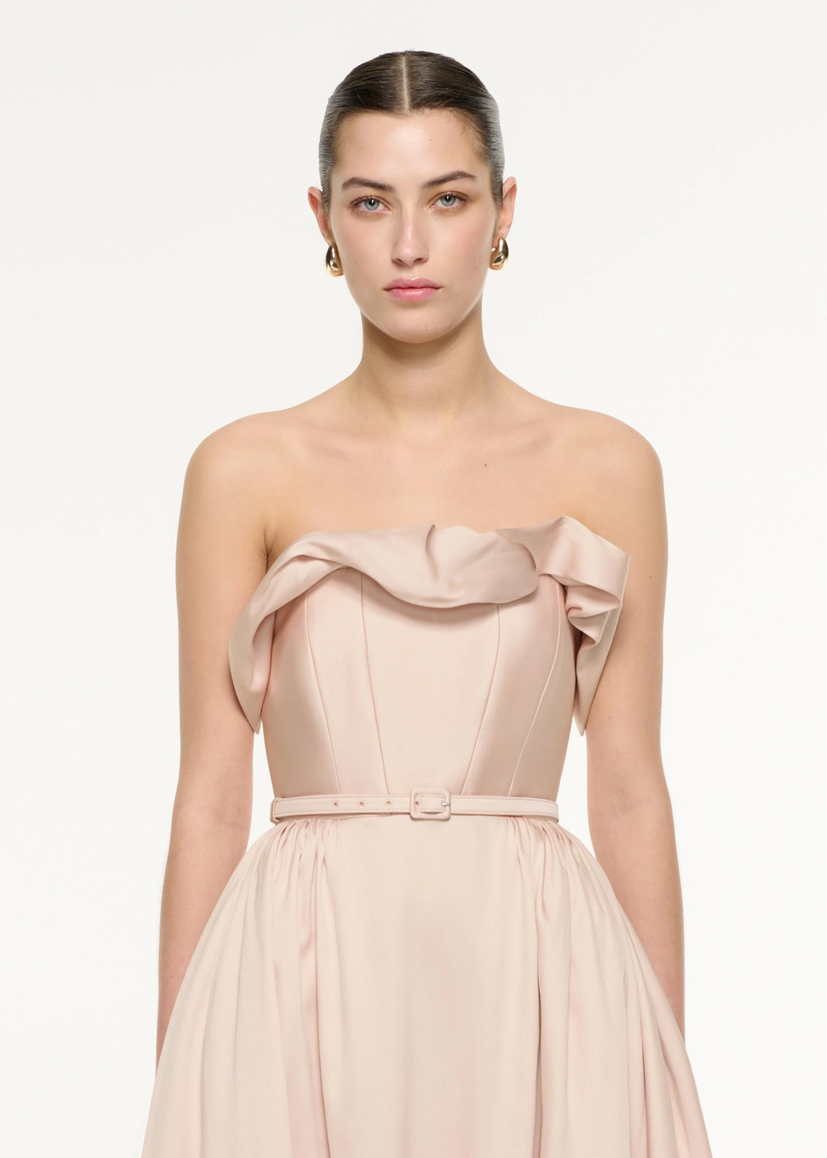 Ruffle Midi Dress - Image 4
