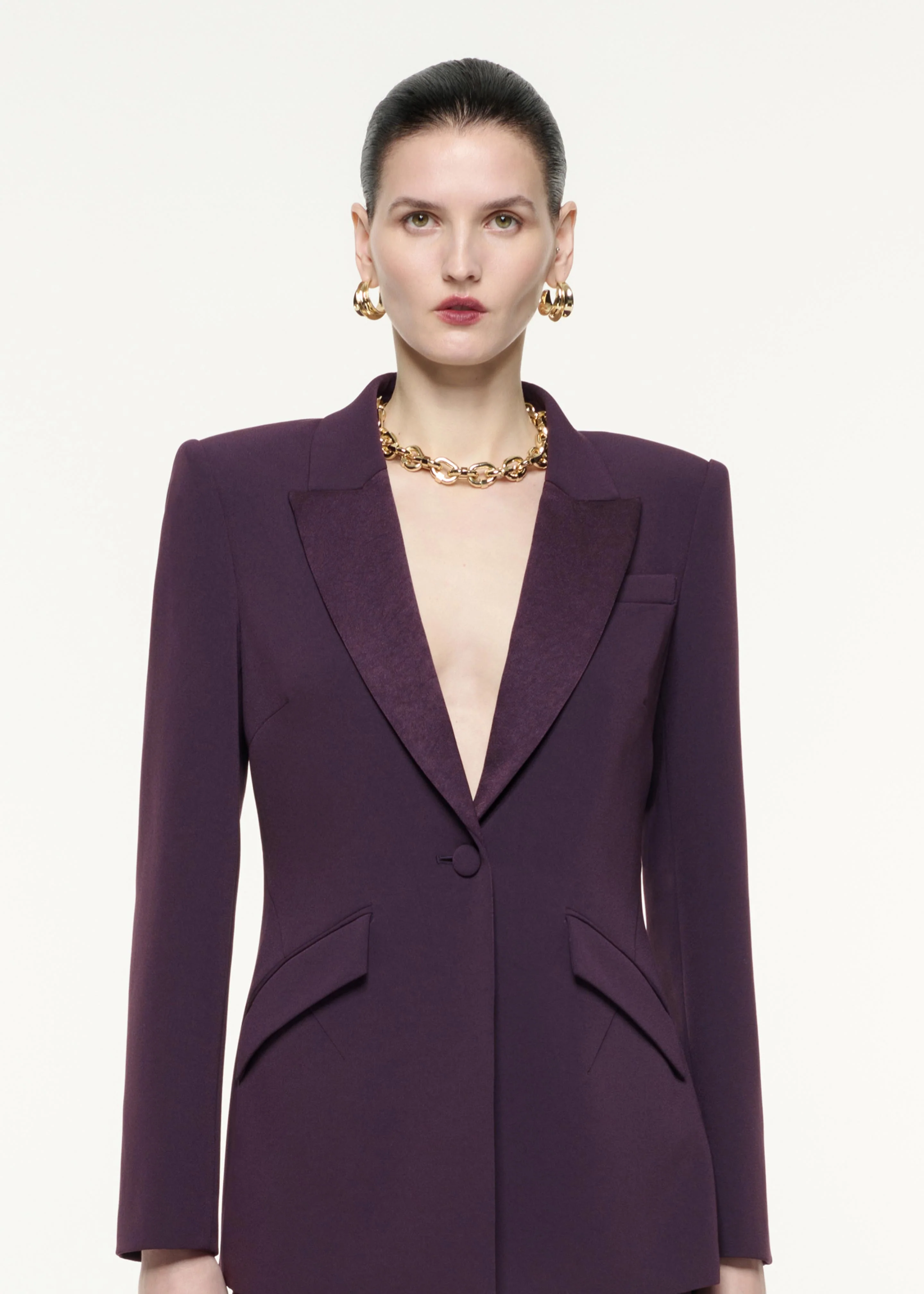 Satin Crepe Trouser - Image 4