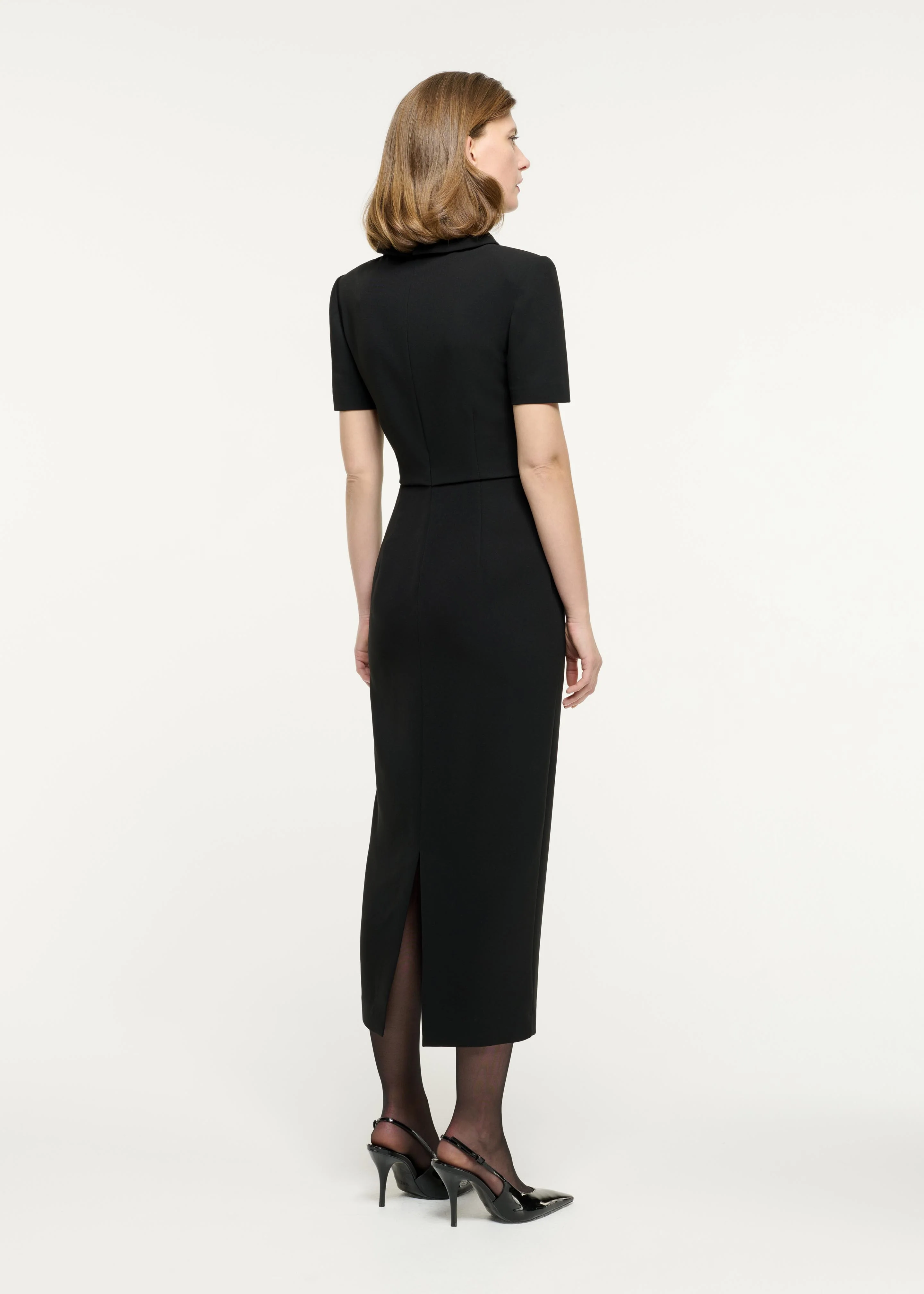 Collared Midi Dress - Image 3
