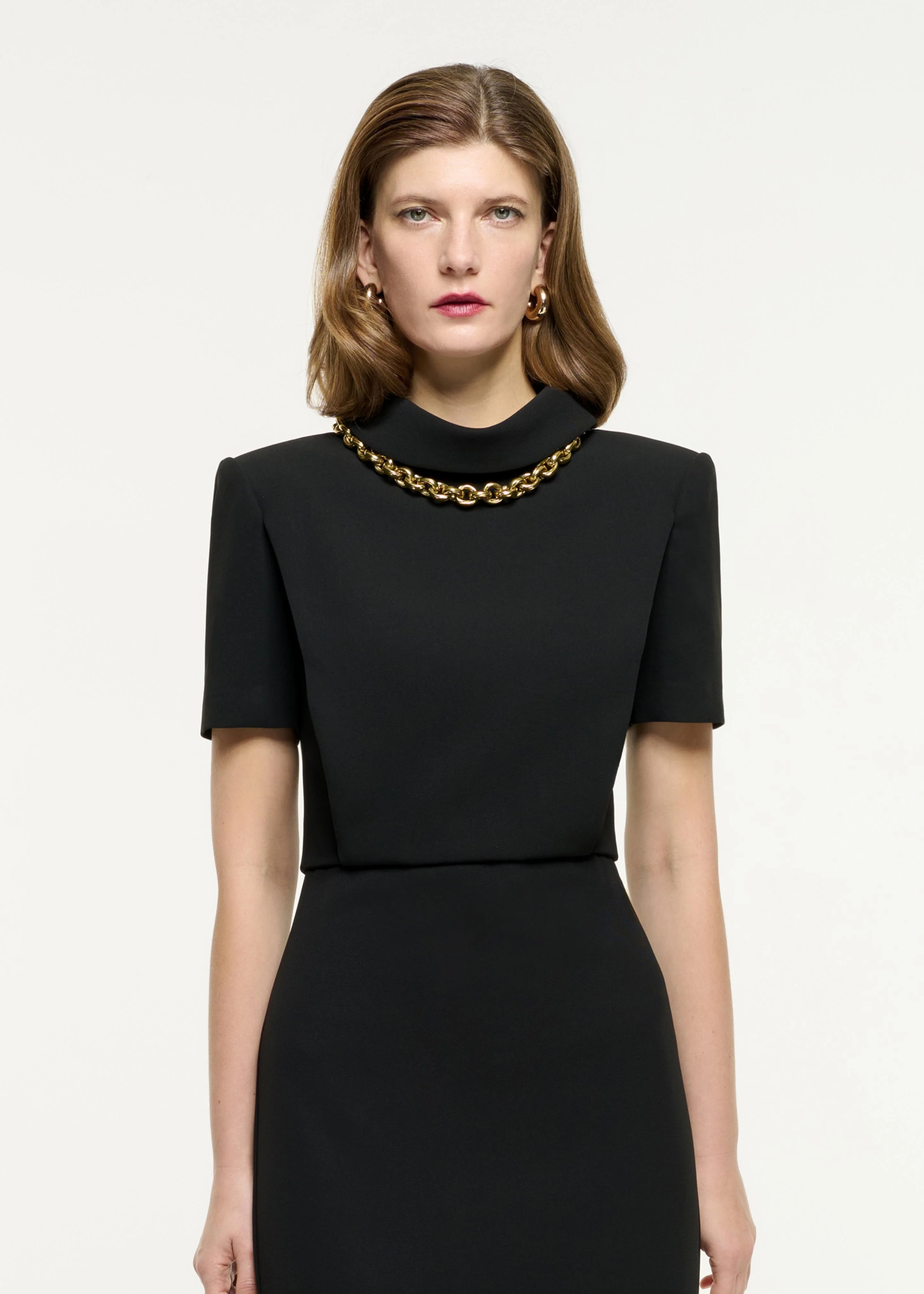 Collared Midi Dress - Image 4