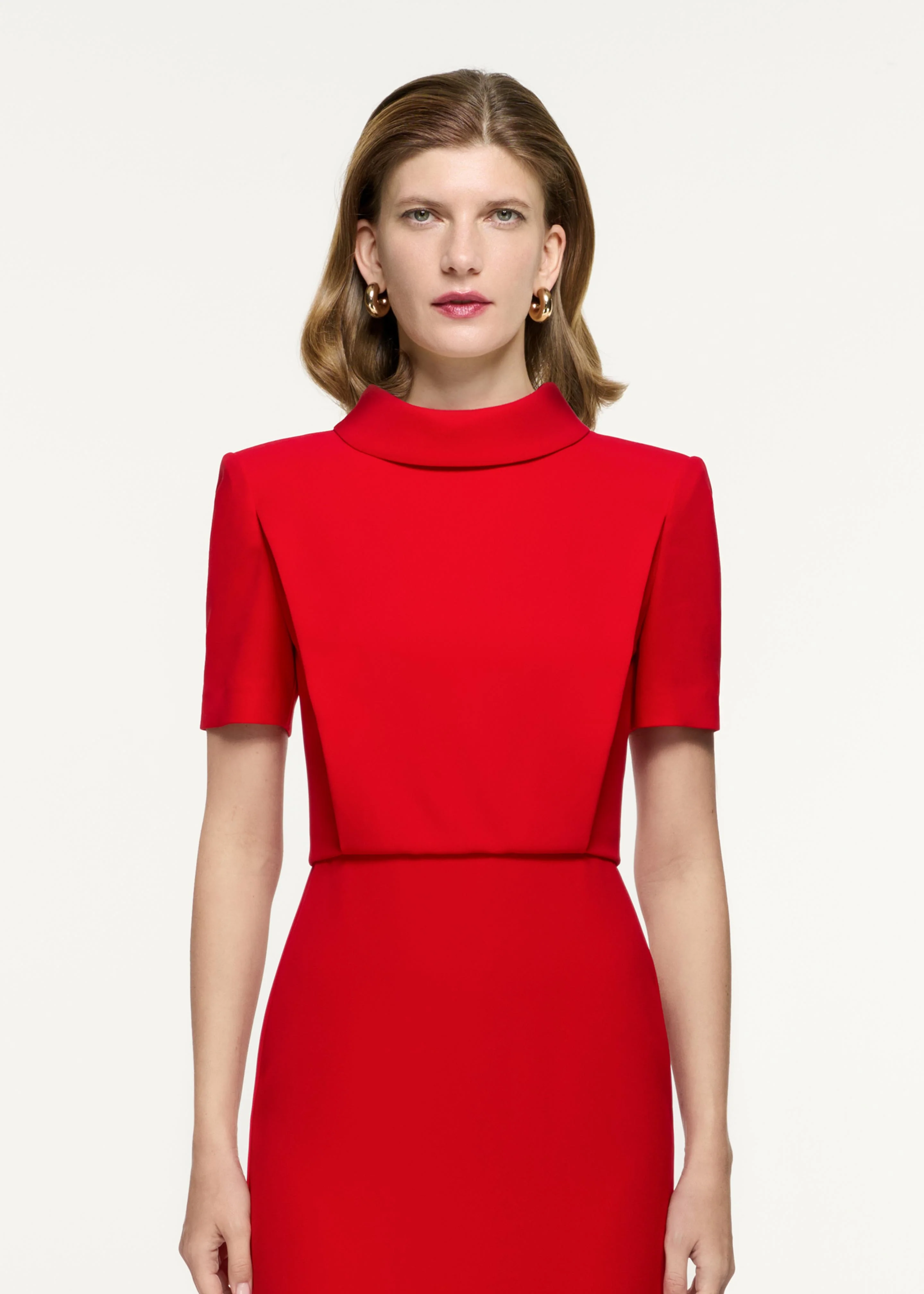 Collared Midi Dress - Image 4