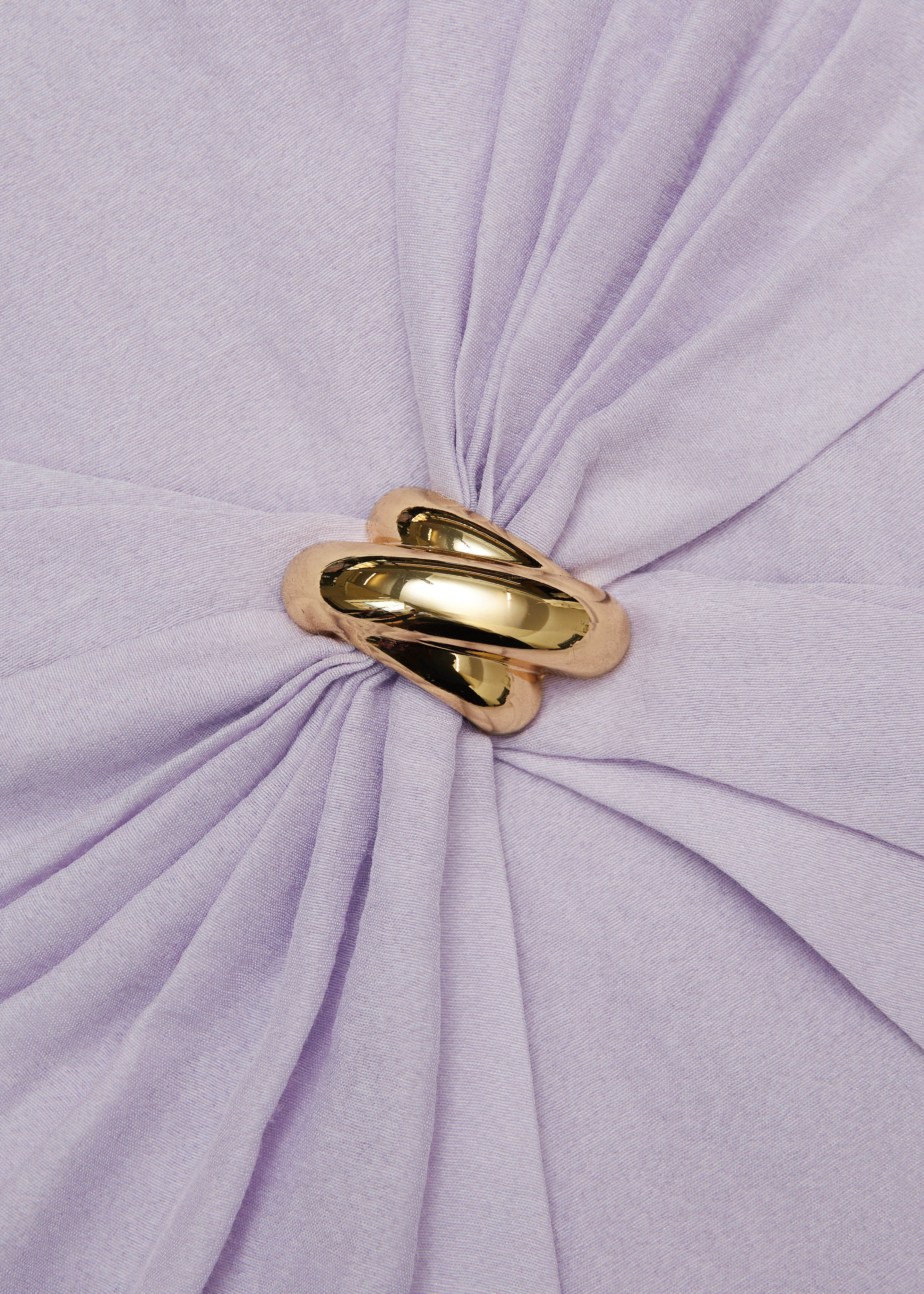 Silk Jacquard Midi Dress - Image 5