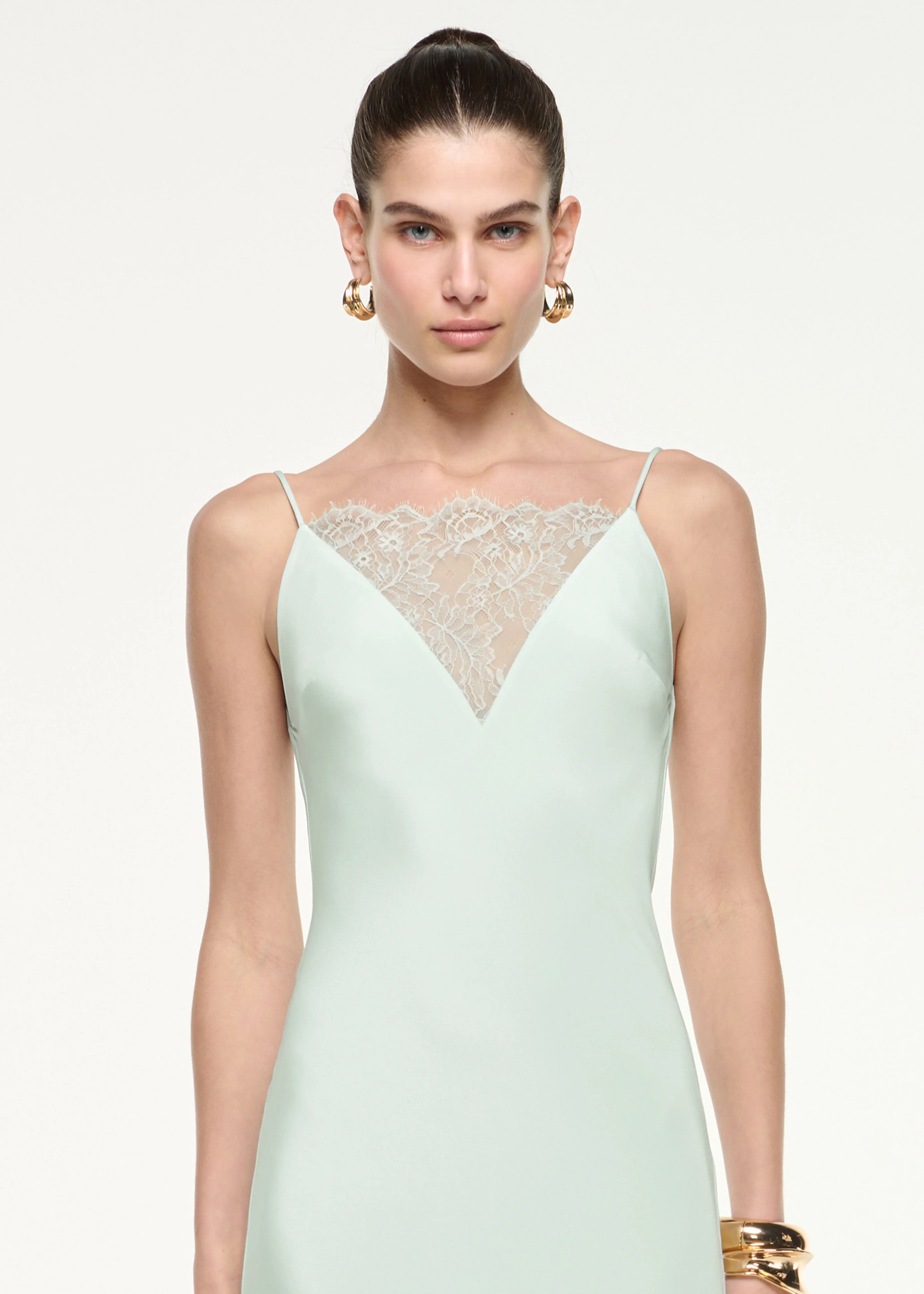 Silk Lace Gown - Image 4