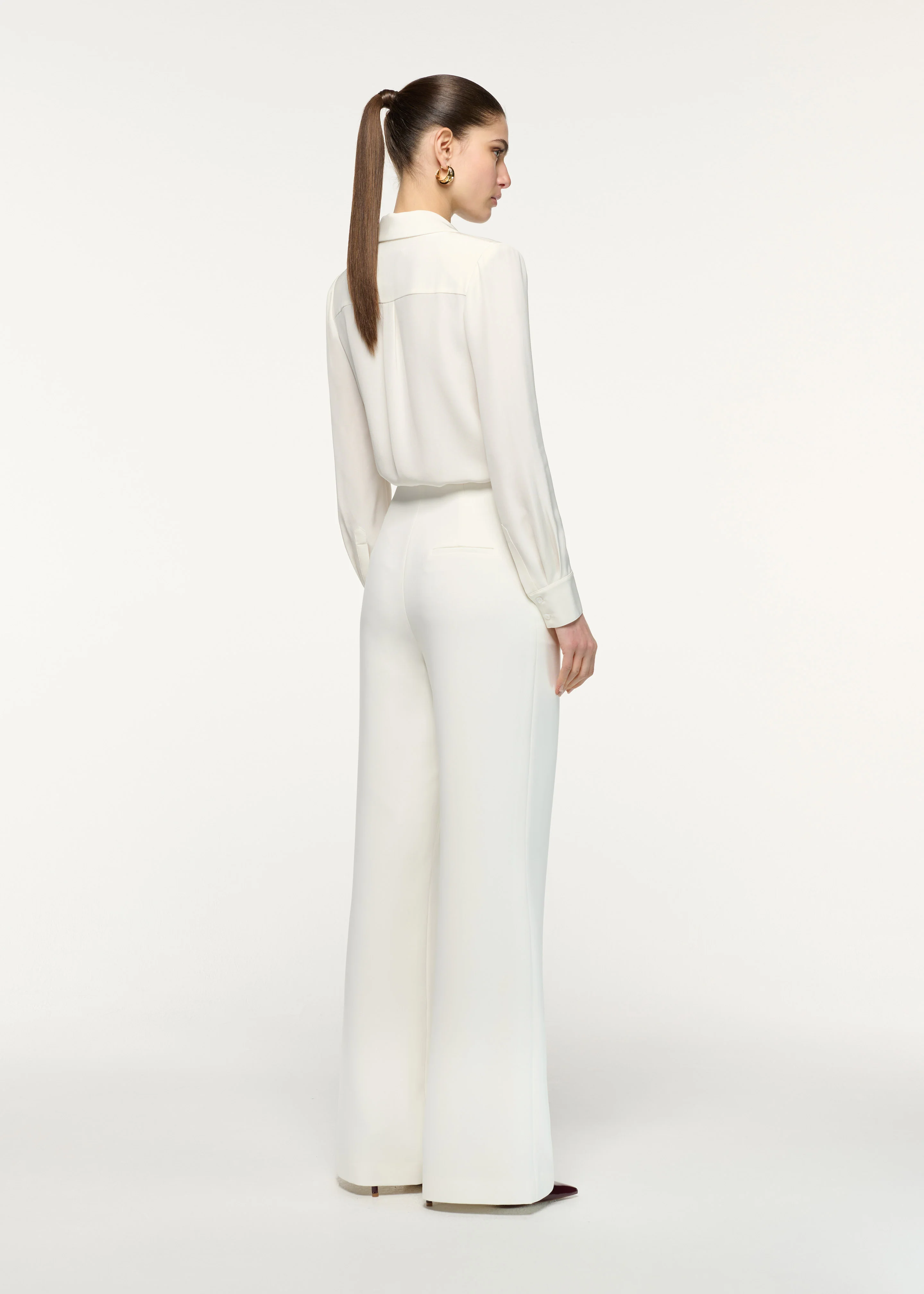 Silk Shirt Bodysuit - Image 3