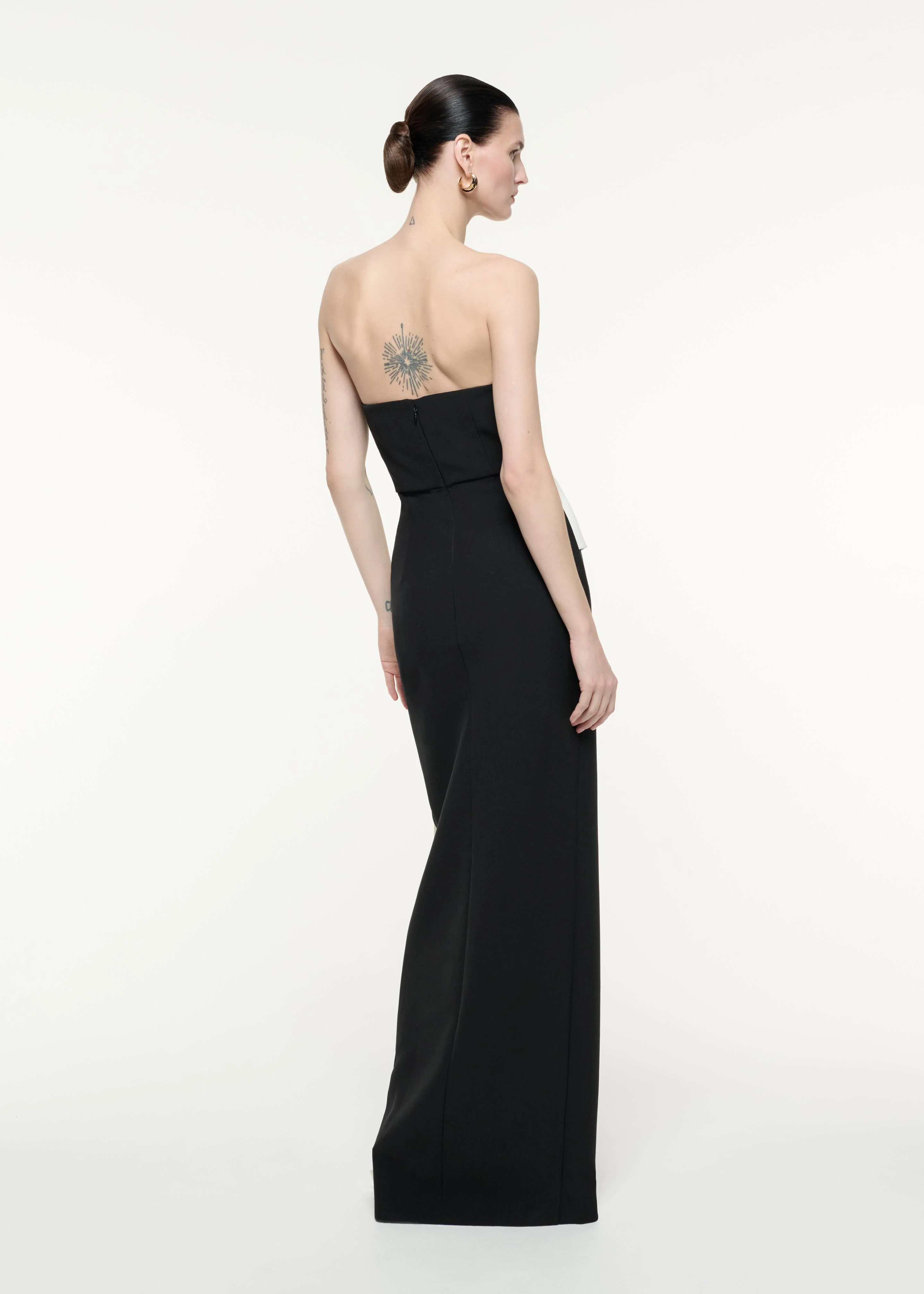 Strapless Crepe Gown - Image 3