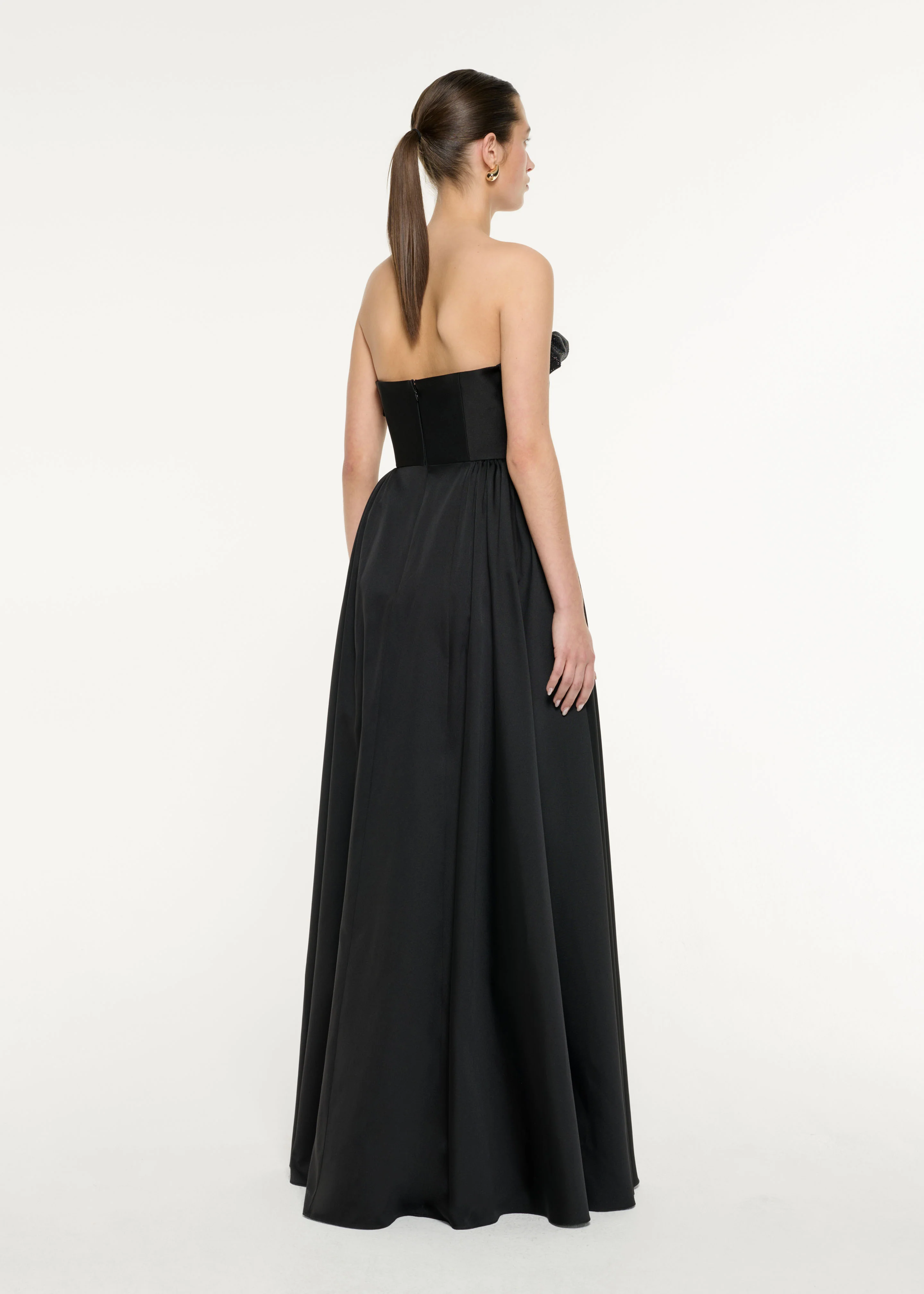 Ruffle Taffeta Gown - Image 3