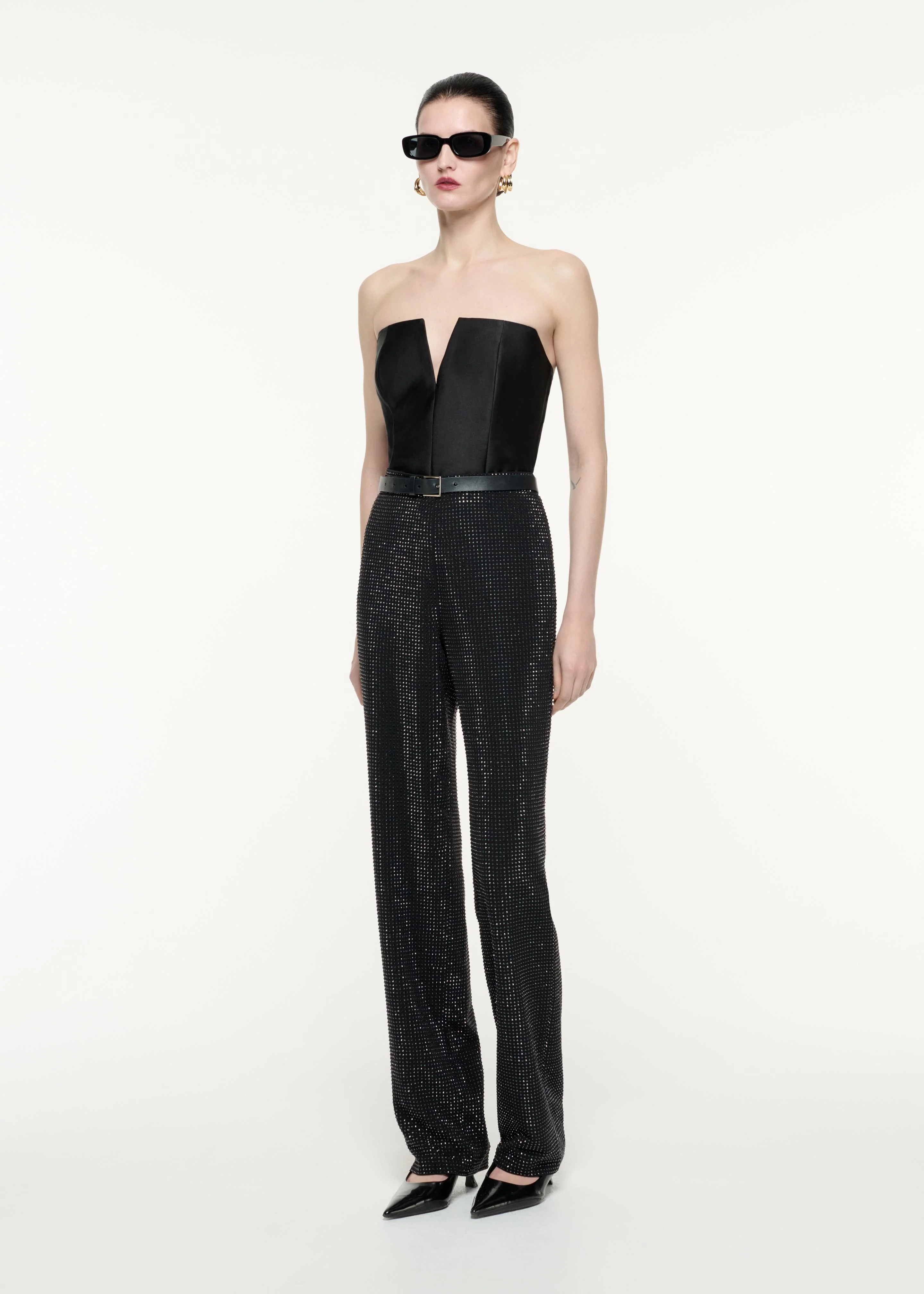 Strapless Taffeta Top - Image 2