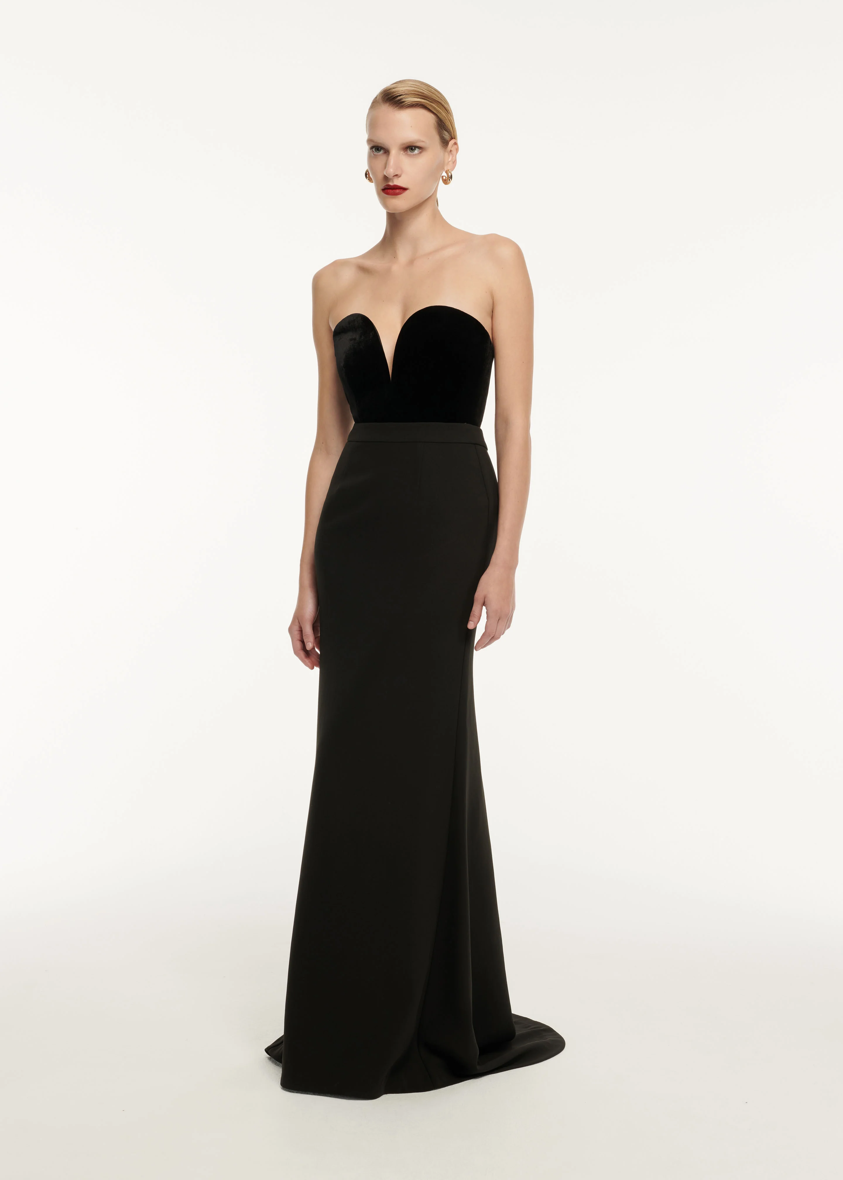 Stretch Cady Maxi Skirt - Image 2