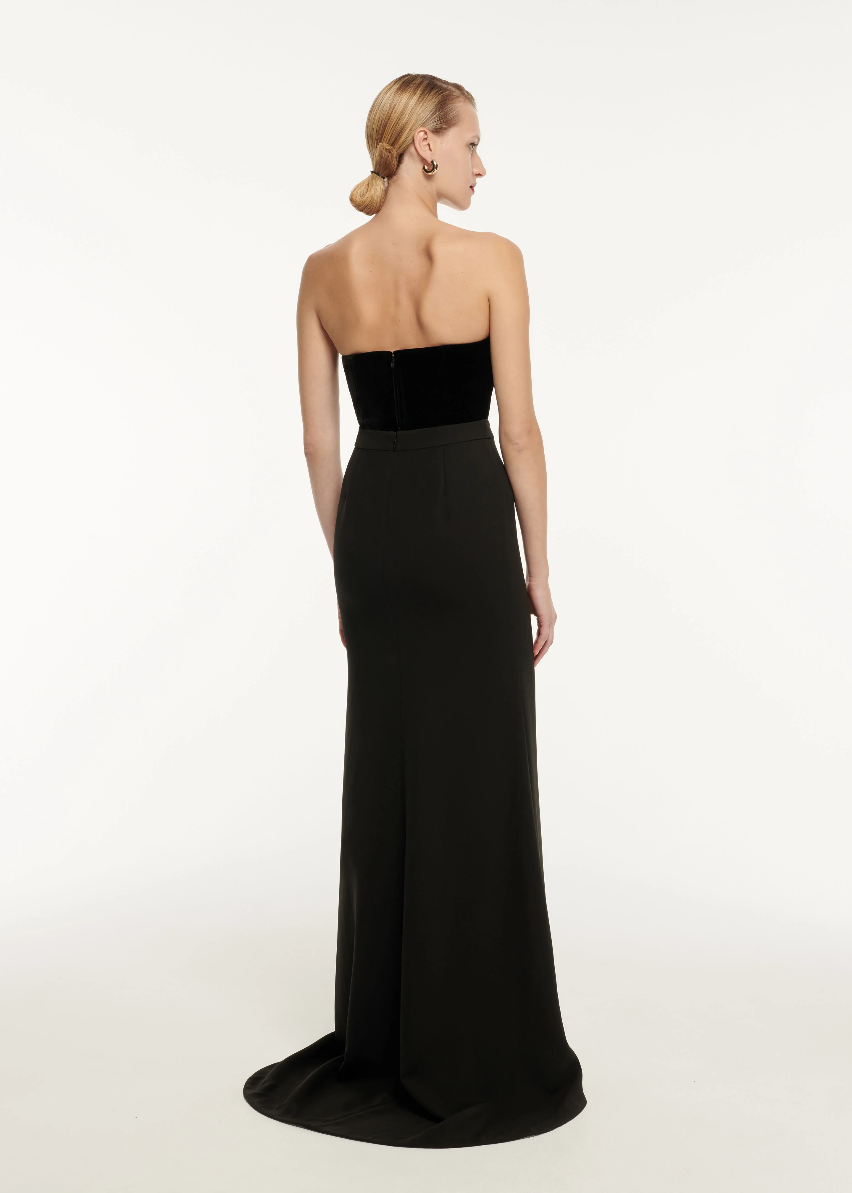 Stretch Cady Maxi Skirt - Image 3